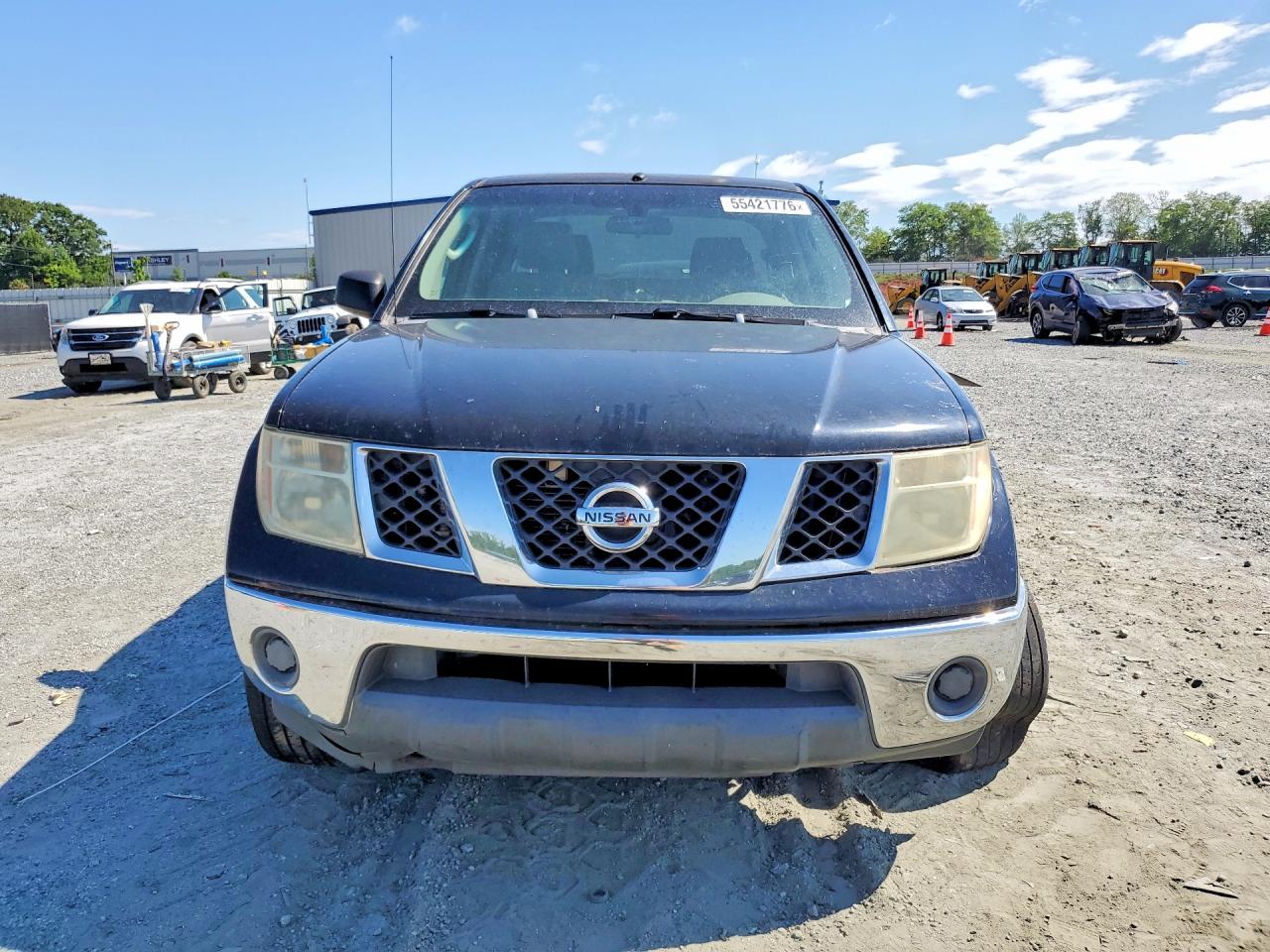 2005 Nissan Frontier Se Black vin: 1N6AD07U75C404918