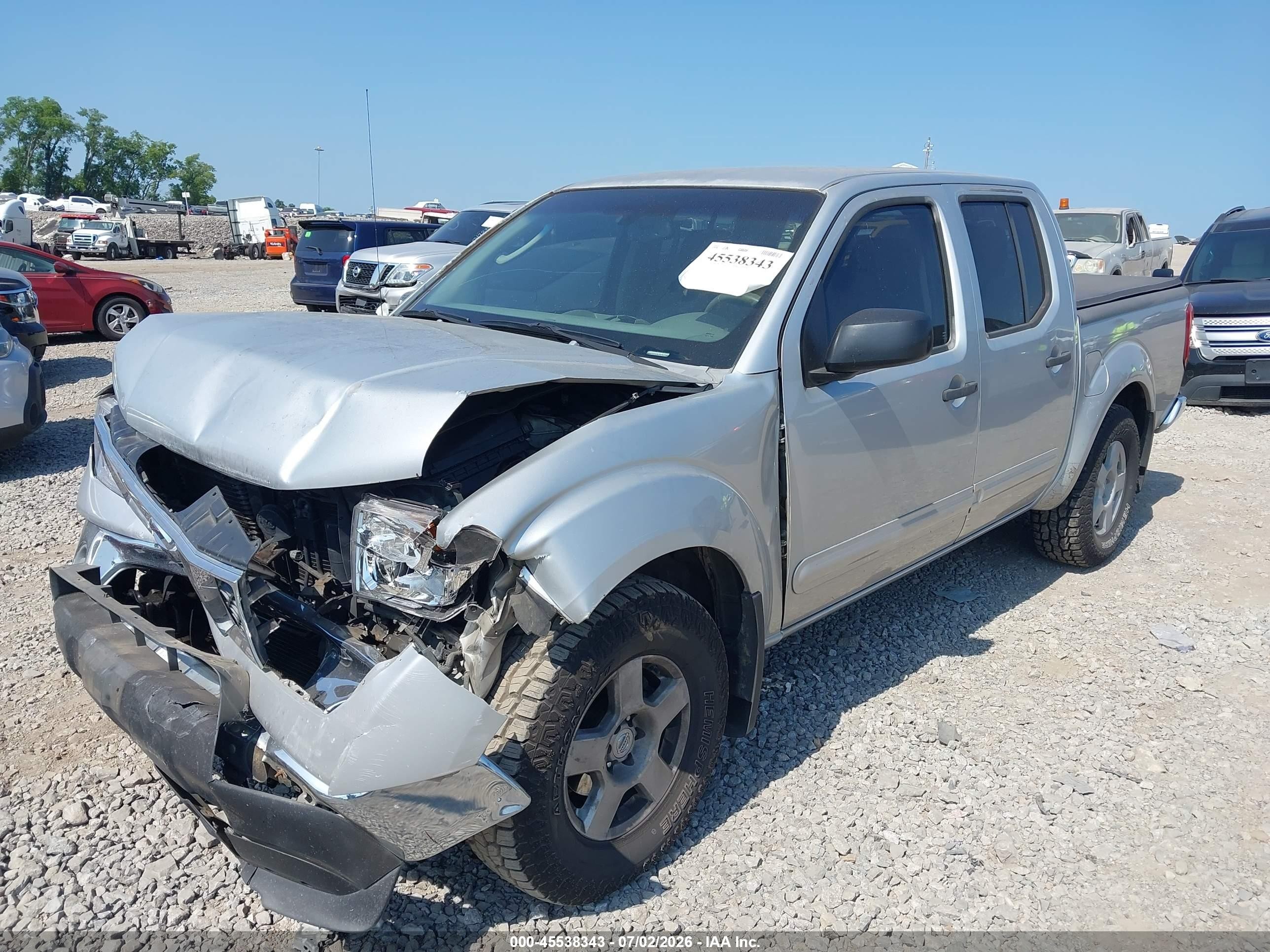 2005 Nissan Frontier 2wd Se Серебряный vin: 1N6AD07U75C457019