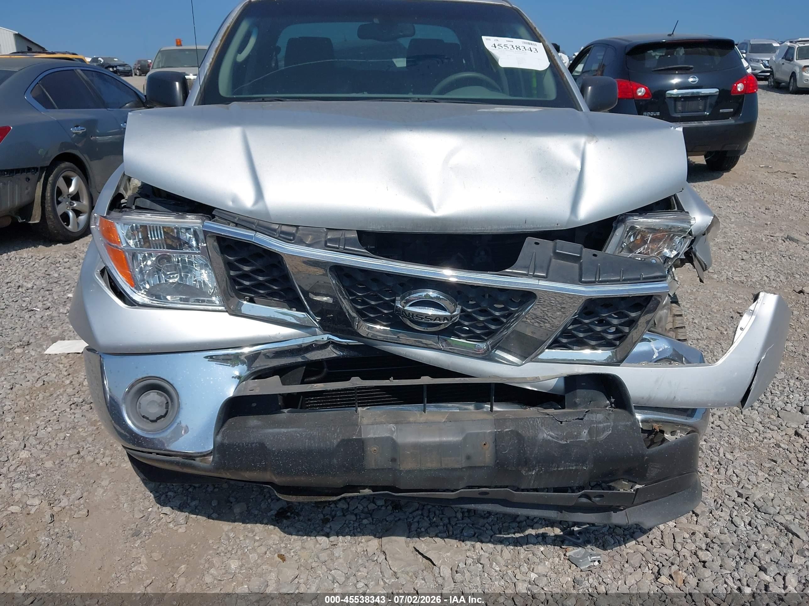 2005 Nissan Frontier 2wd Se Серебряный vin: 1N6AD07U75C457019