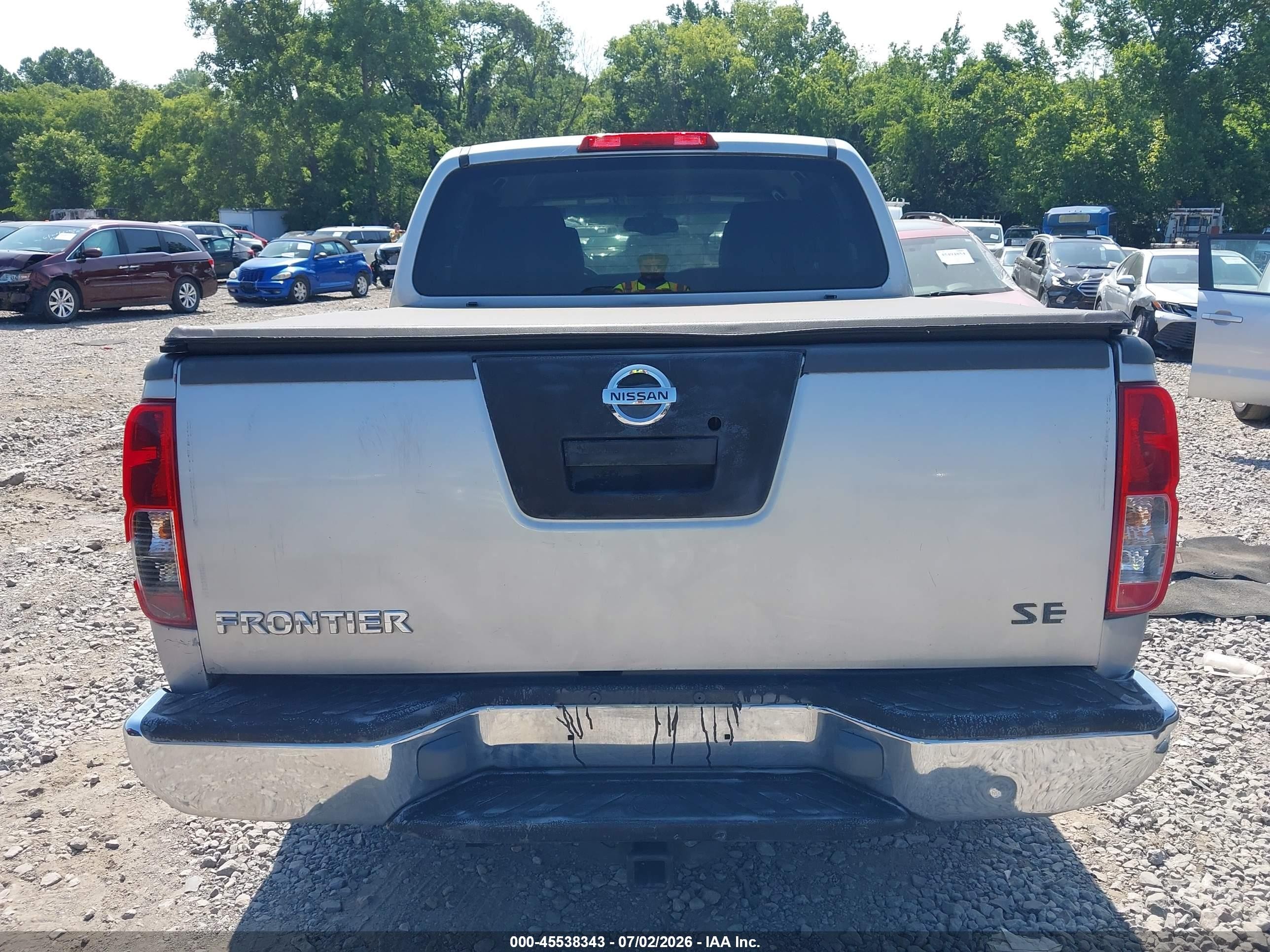 2005 Nissan Frontier 2wd Se Серебряный vin: 1N6AD07U75C457019
