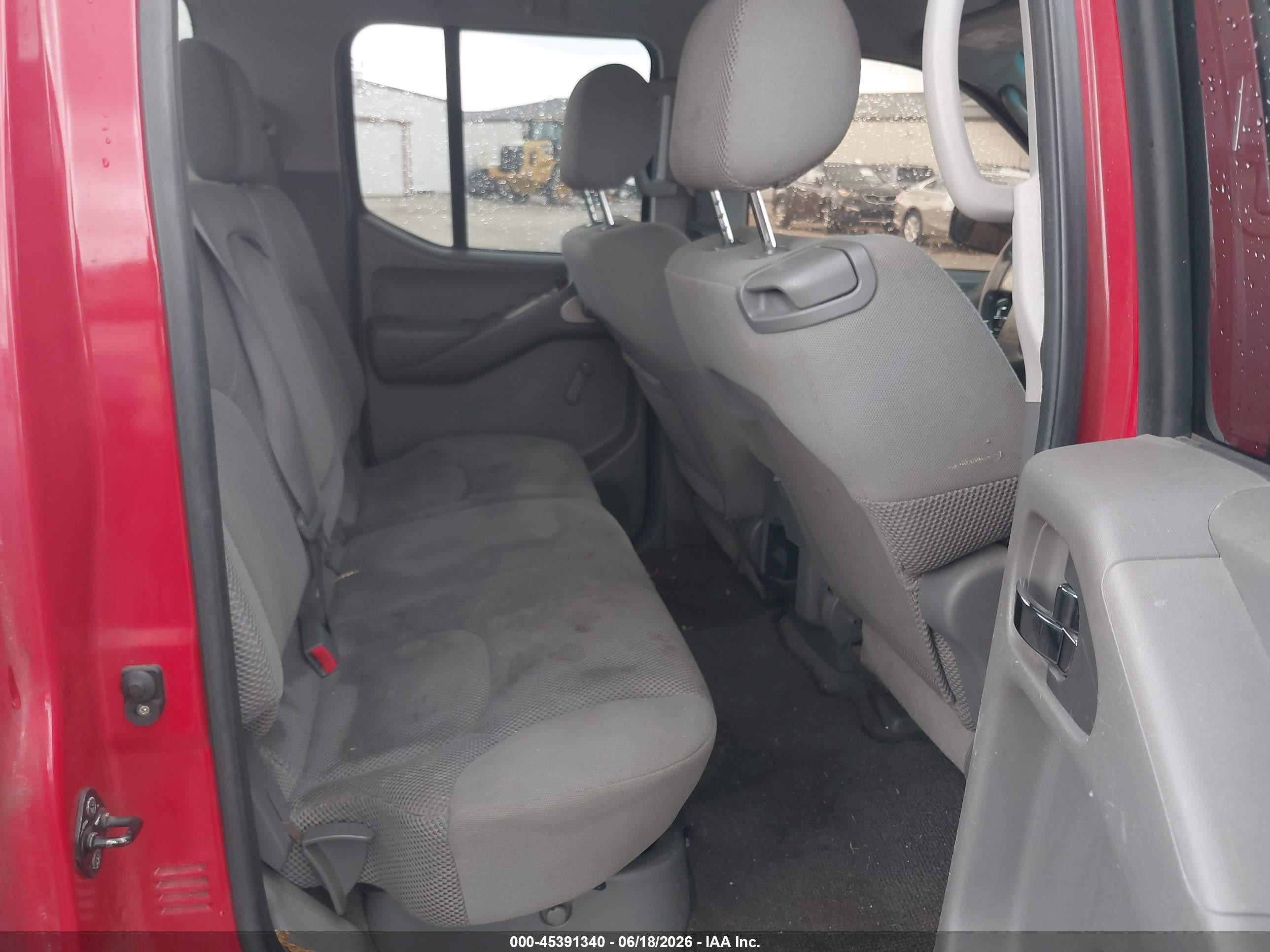 2006 Nissan Frontier Se Red vin: 1N6AD07U76C404385