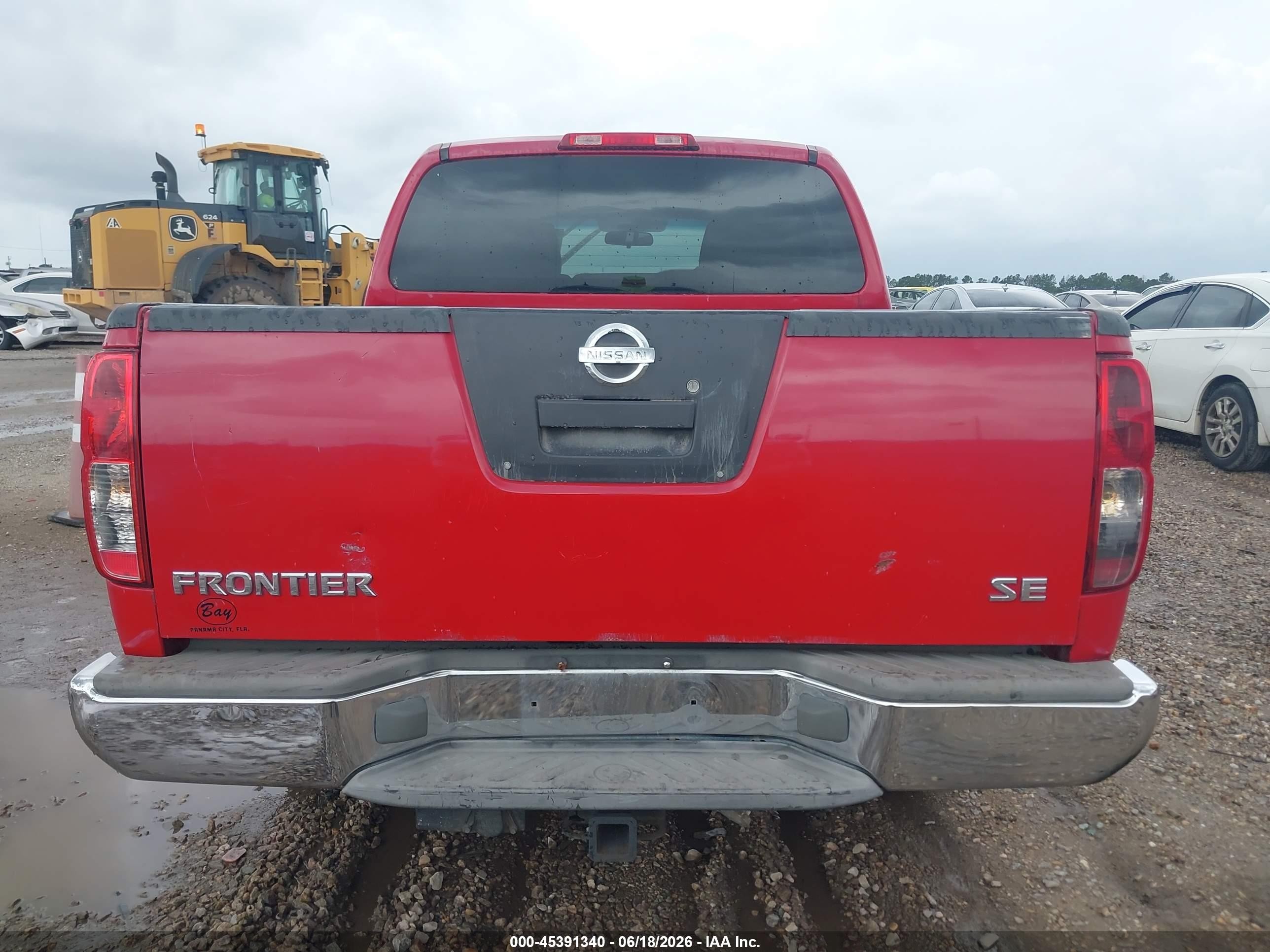 2006 Nissan Frontier Se Red vin: 1N6AD07U76C404385