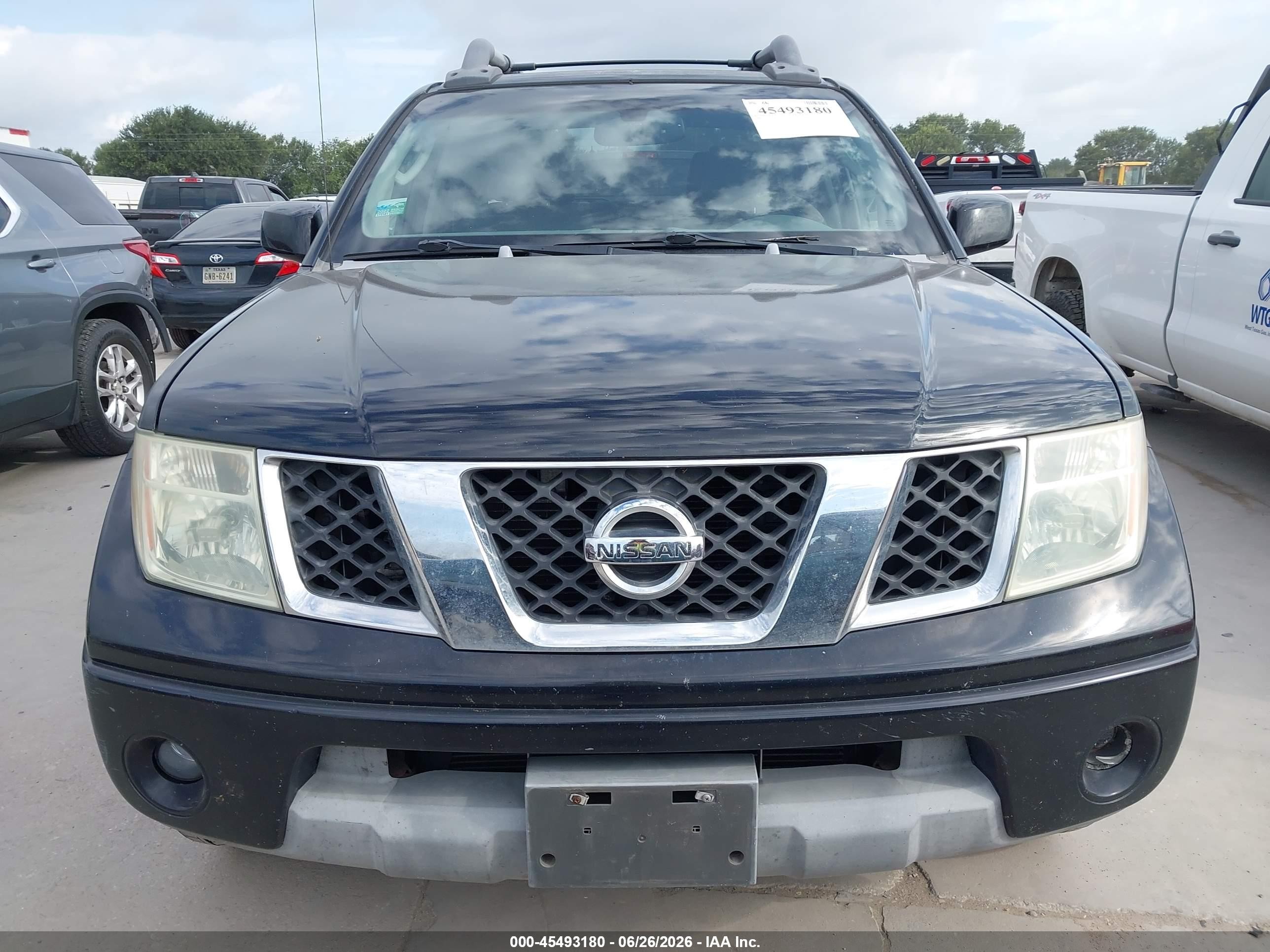 2006 Nissan Frontier Le Black vin: 1N6AD07U76C454719