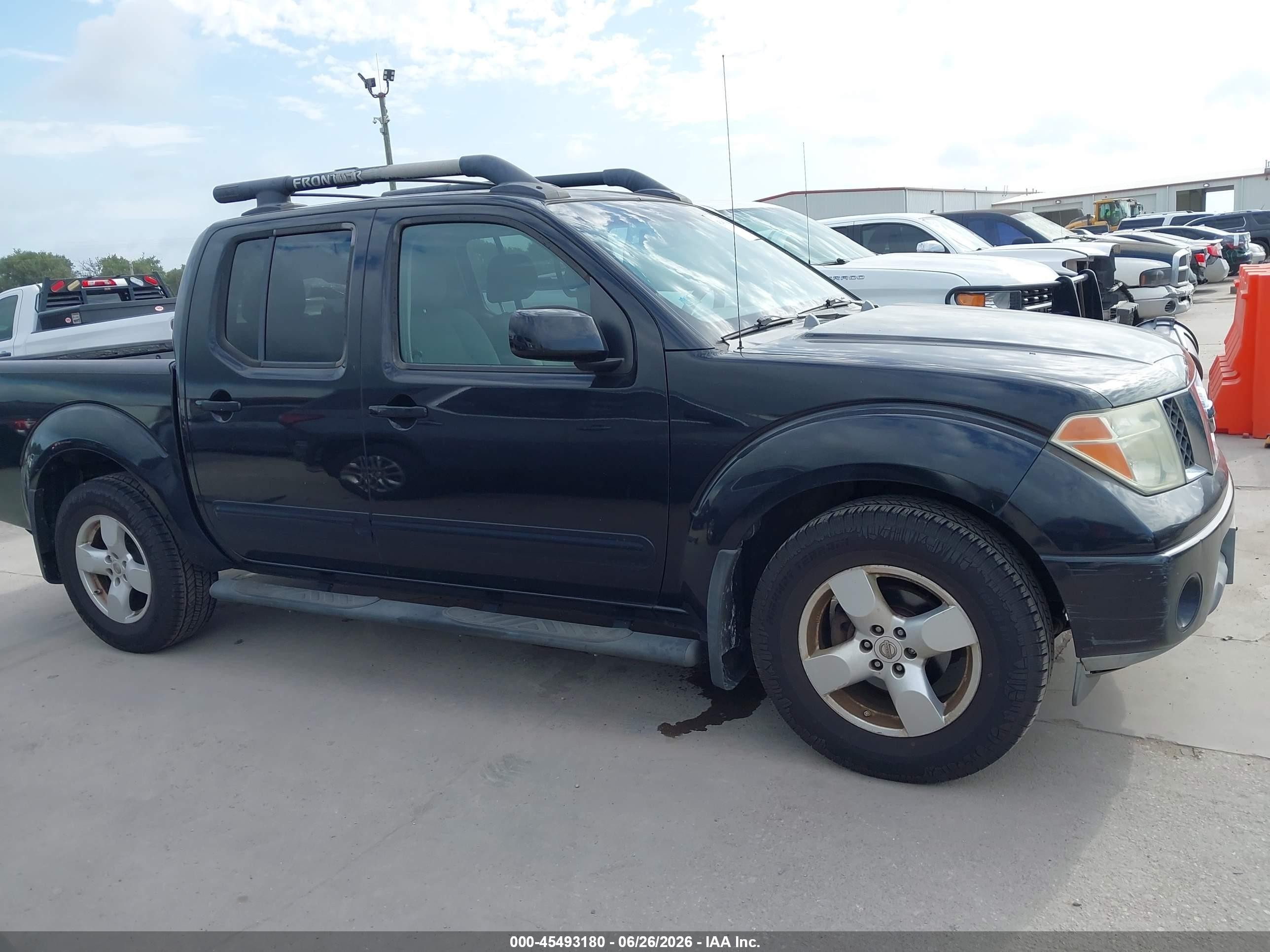 2006 Nissan Frontier Le Black vin: 1N6AD07U76C454719