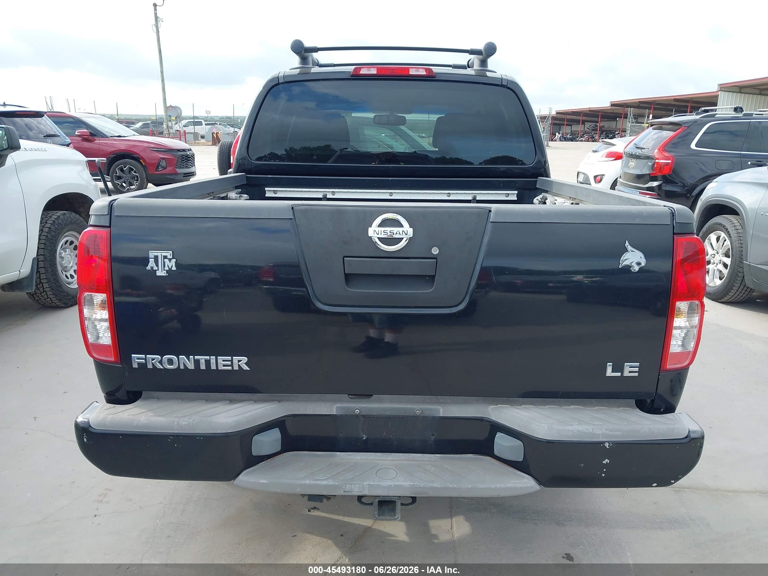 2006 Nissan Frontier Le Black vin: 1N6AD07U76C454719