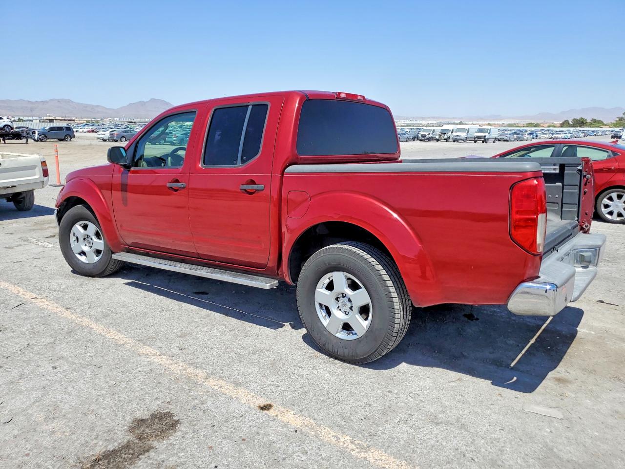 2006 Nissan Frontier Se Red vin: 1N6AD07U76C457765