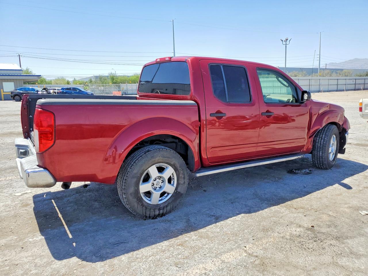 2006 Nissan Frontier Se Red vin: 1N6AD07U76C457765