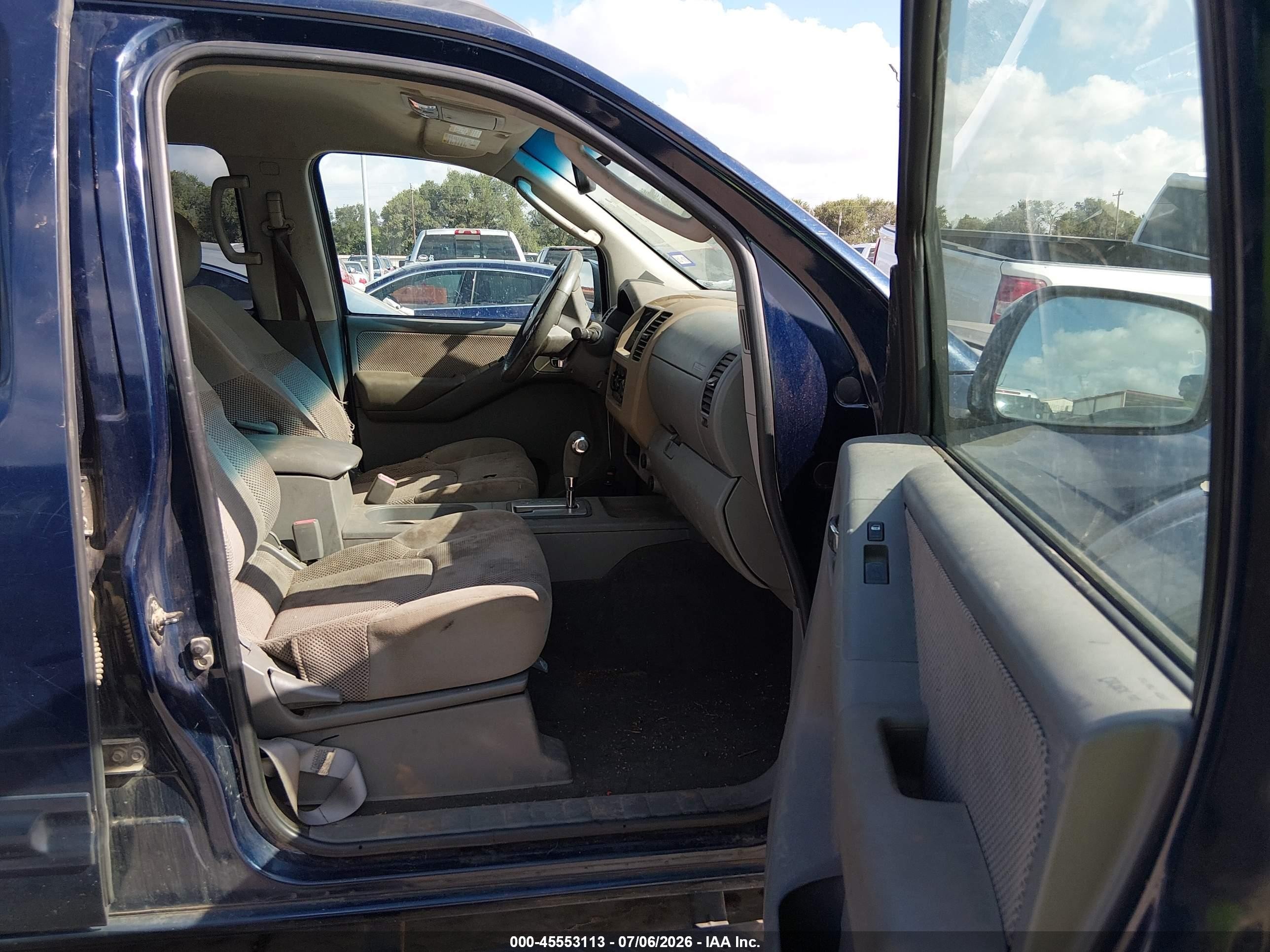 2006 Nissan Frontier Le Blue vin: 1N6AD07U76C468376