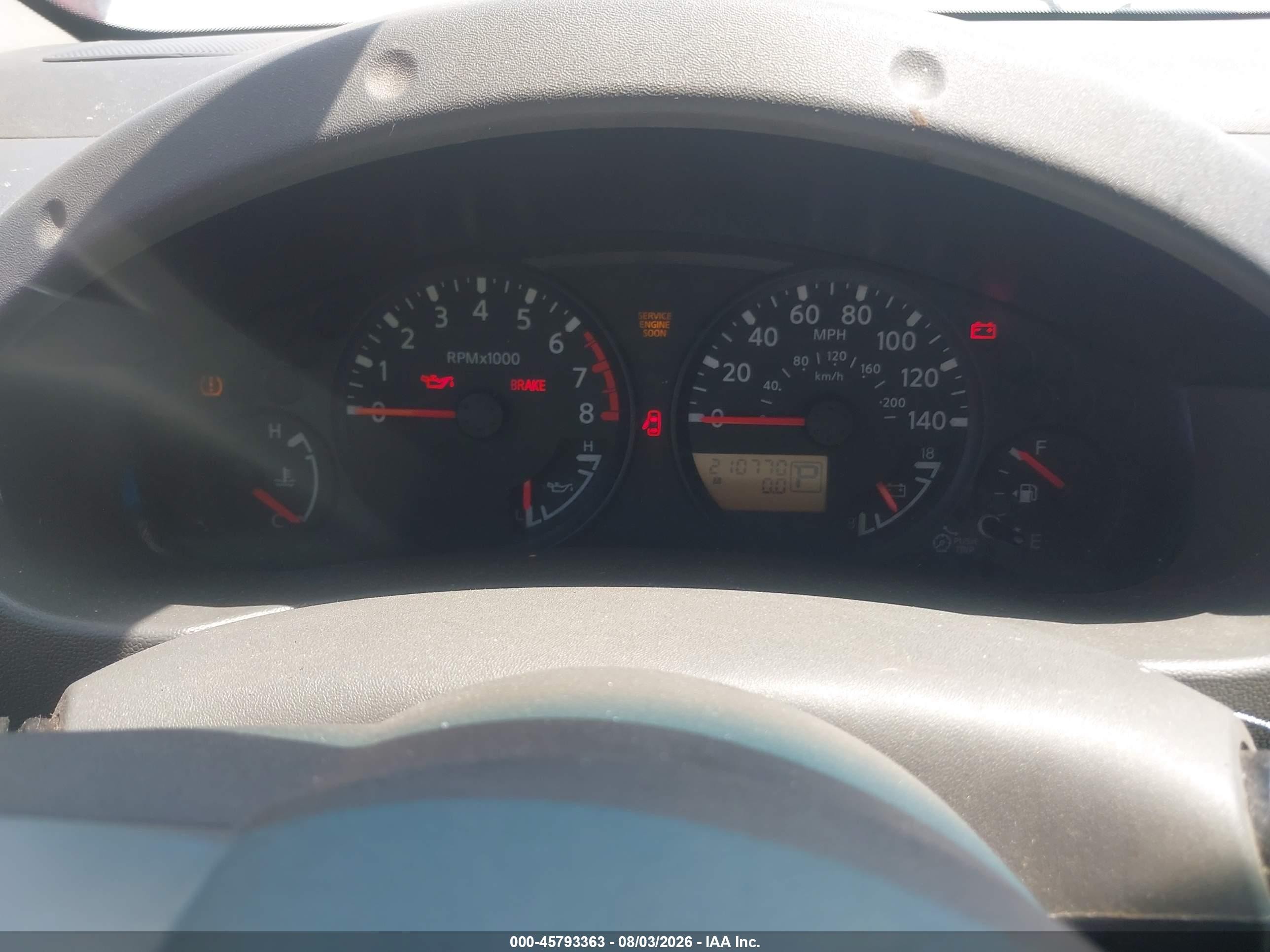 2007 Nissan Frontier Se Белый vin: 1N6AD07U77C401083