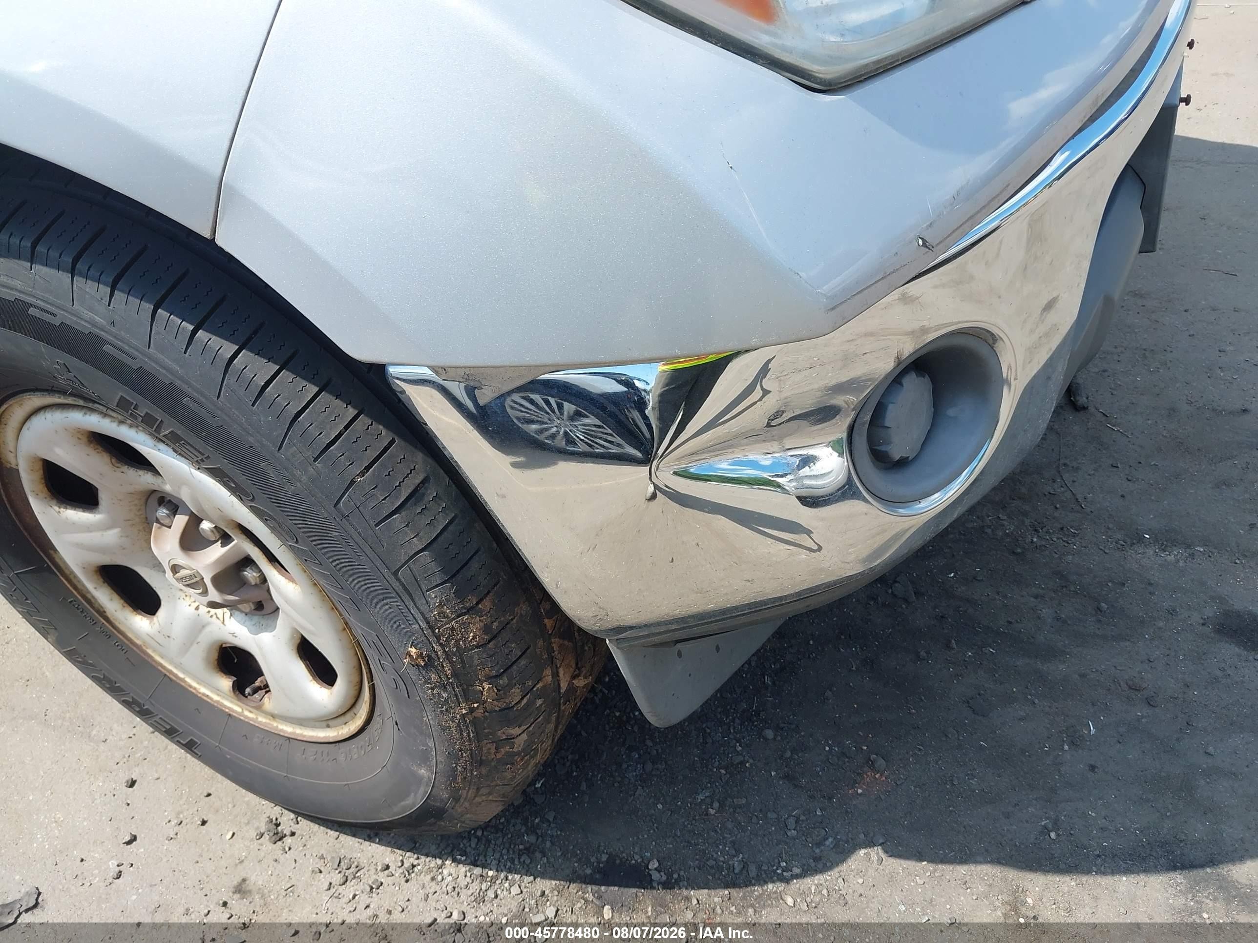 2007 Nissan Frontier Se Серебряный vin: 1N6AD07U77C423682