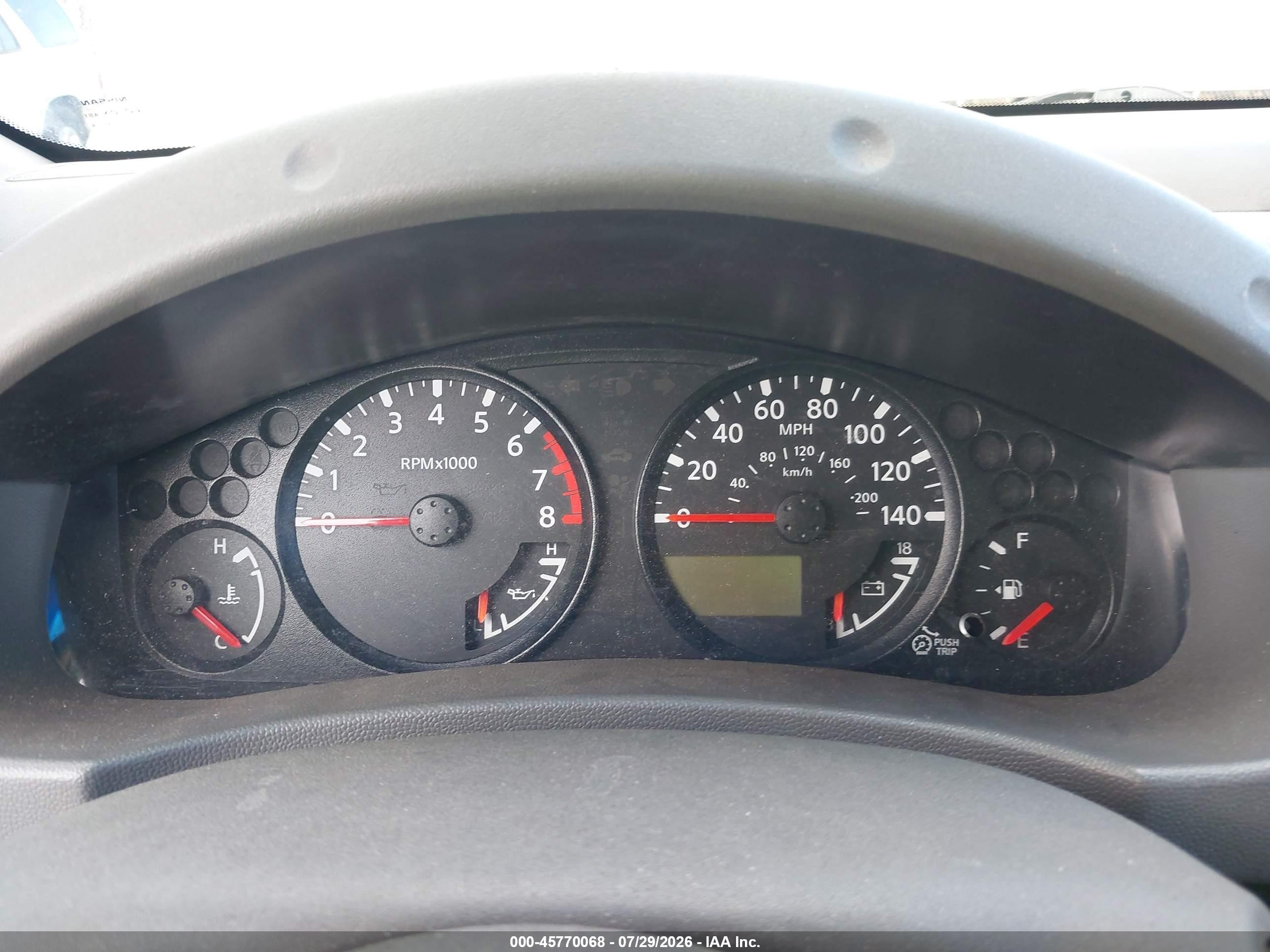 2007 Nissan Frontier Se Silver vin: 1N6AD07U77C428753
