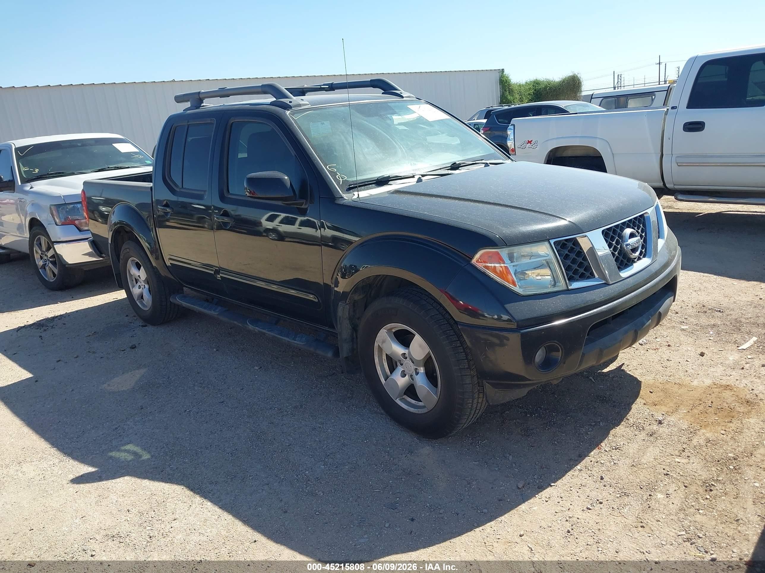 2008 Nissan Frontier Le Black vin: 1N6AD07U78C424980