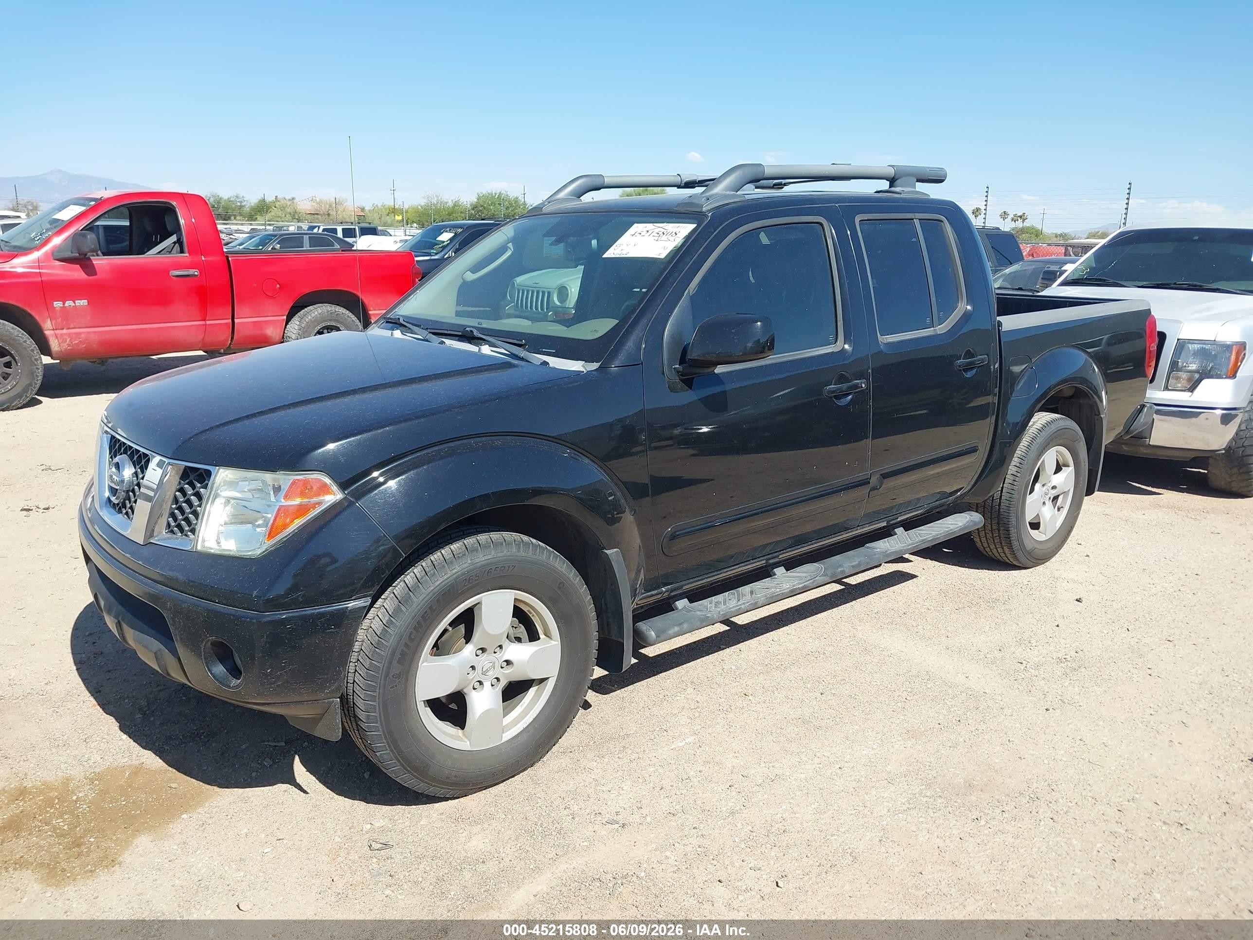 2008 Nissan Frontier Le Black vin: 1N6AD07U78C424980