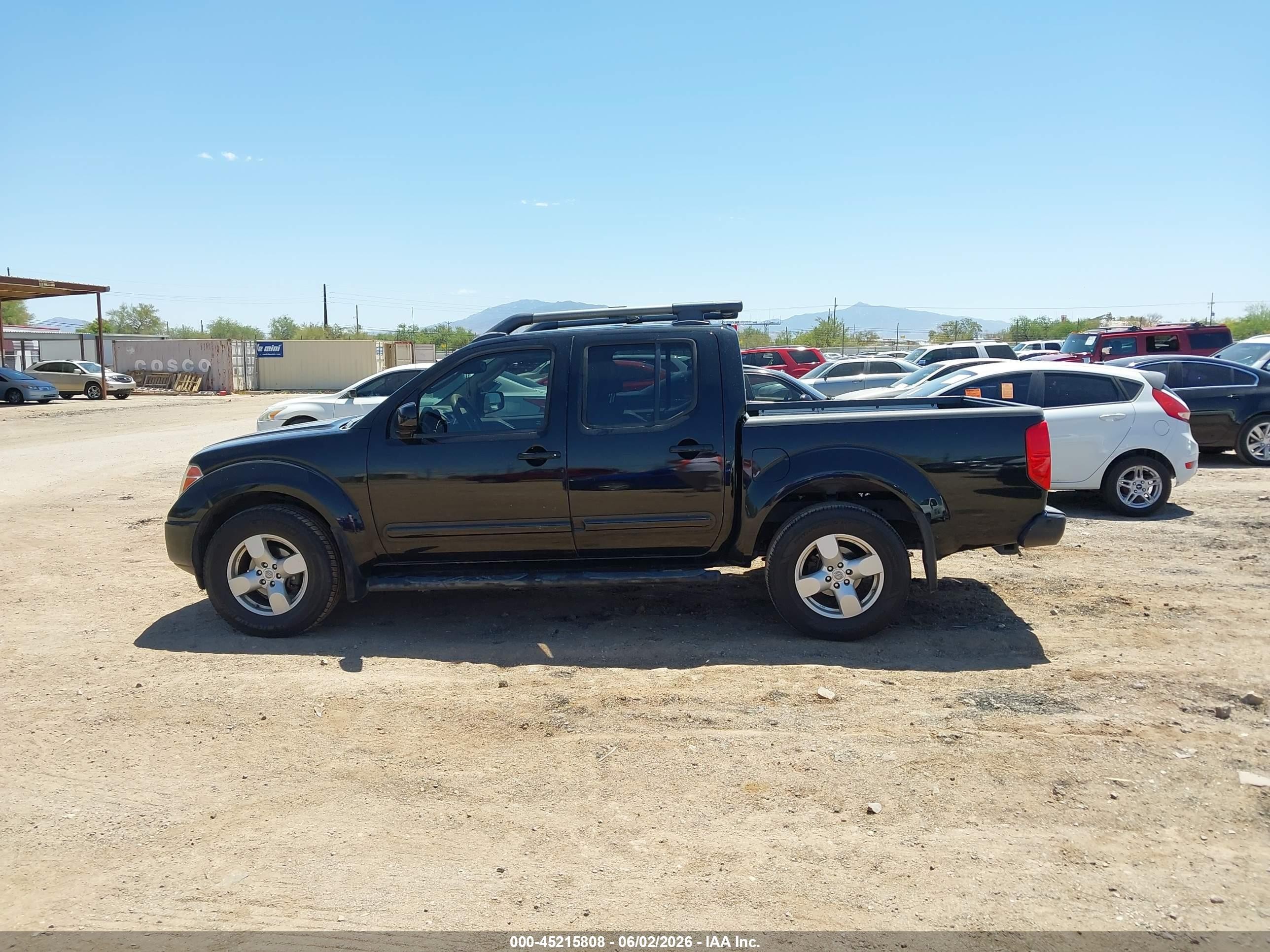 2008 Nissan Frontier Le Black vin: 1N6AD07U78C424980