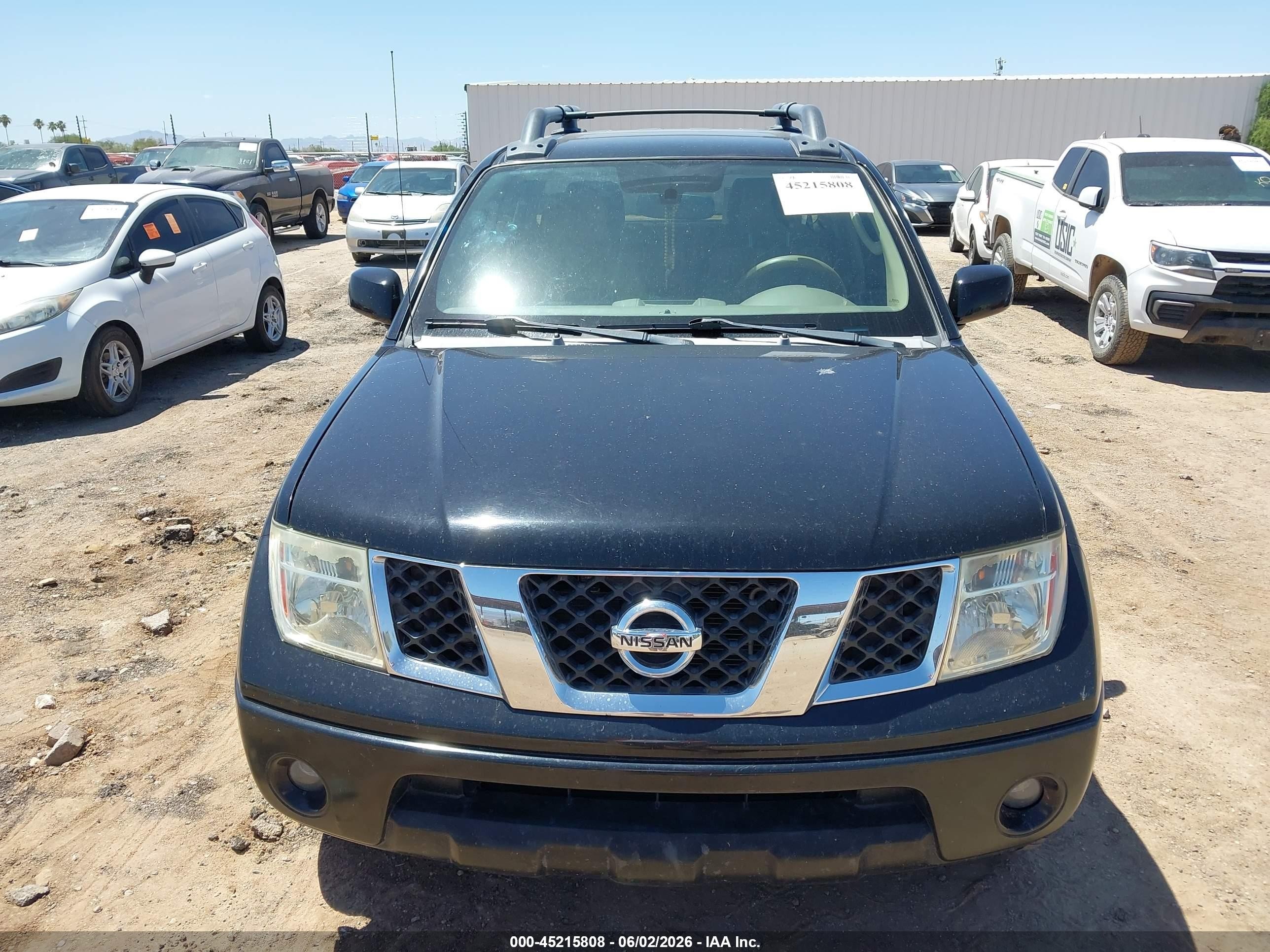 2008 Nissan Frontier Le Black vin: 1N6AD07U78C424980