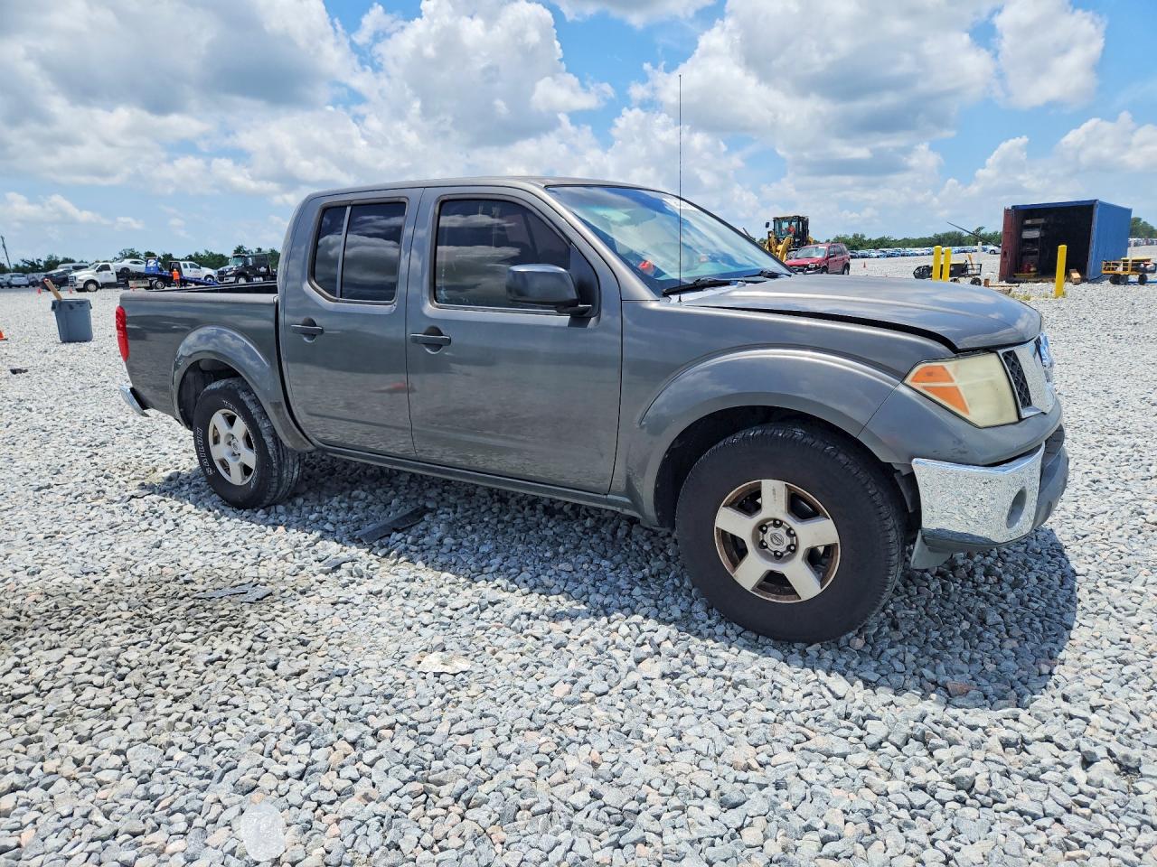 2008 Nissan Frontier Se V6 Gray vin: 1N6AD07U78C443979