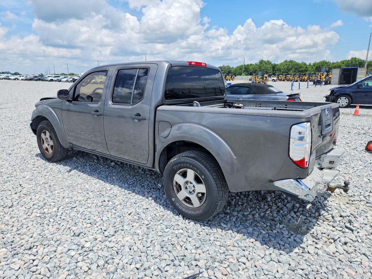 2008 Nissan Frontier Se V6 Gray vin: 1N6AD07U78C443979