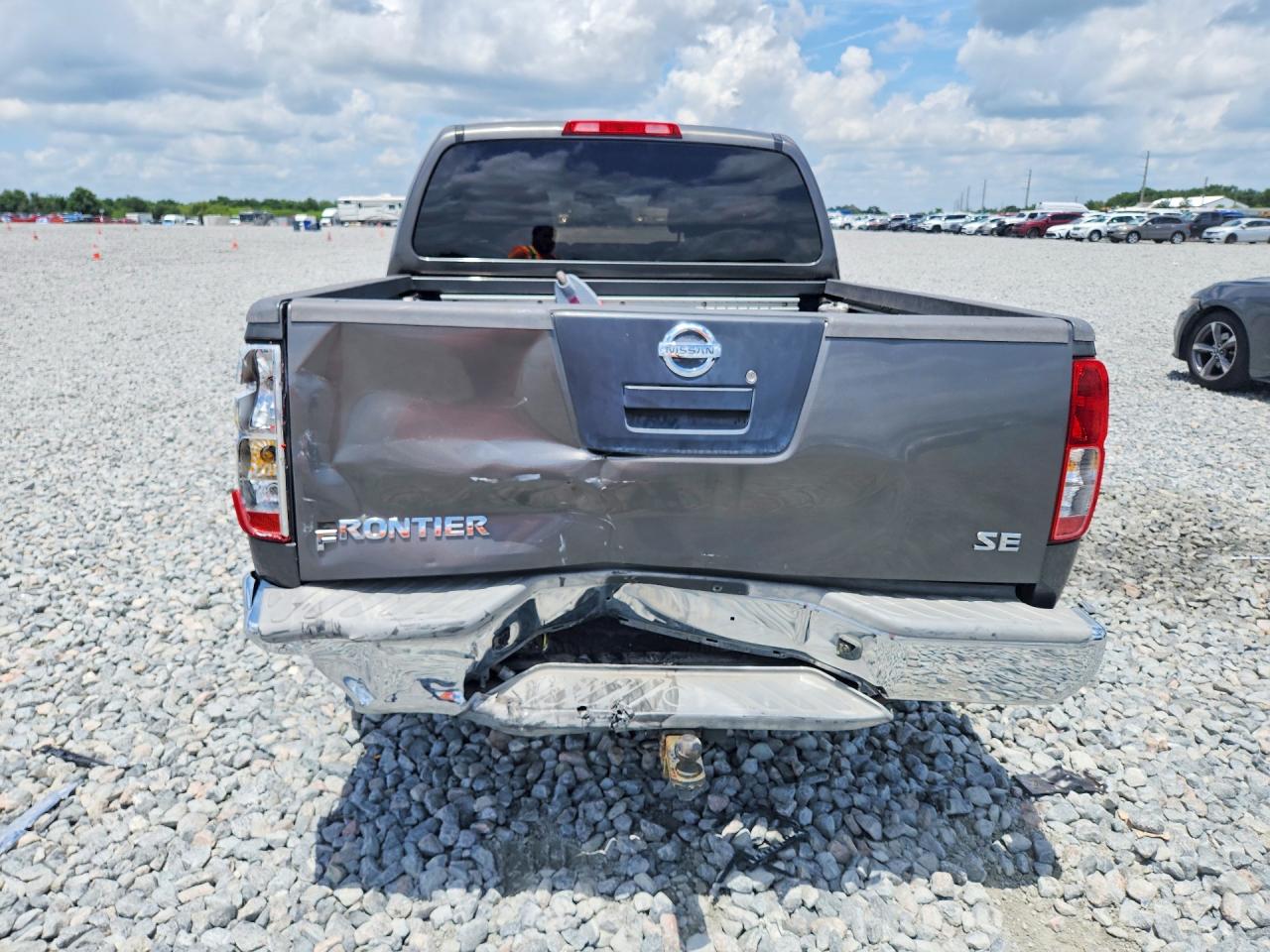 2008 Nissan Frontier Se V6 Gray vin: 1N6AD07U78C443979