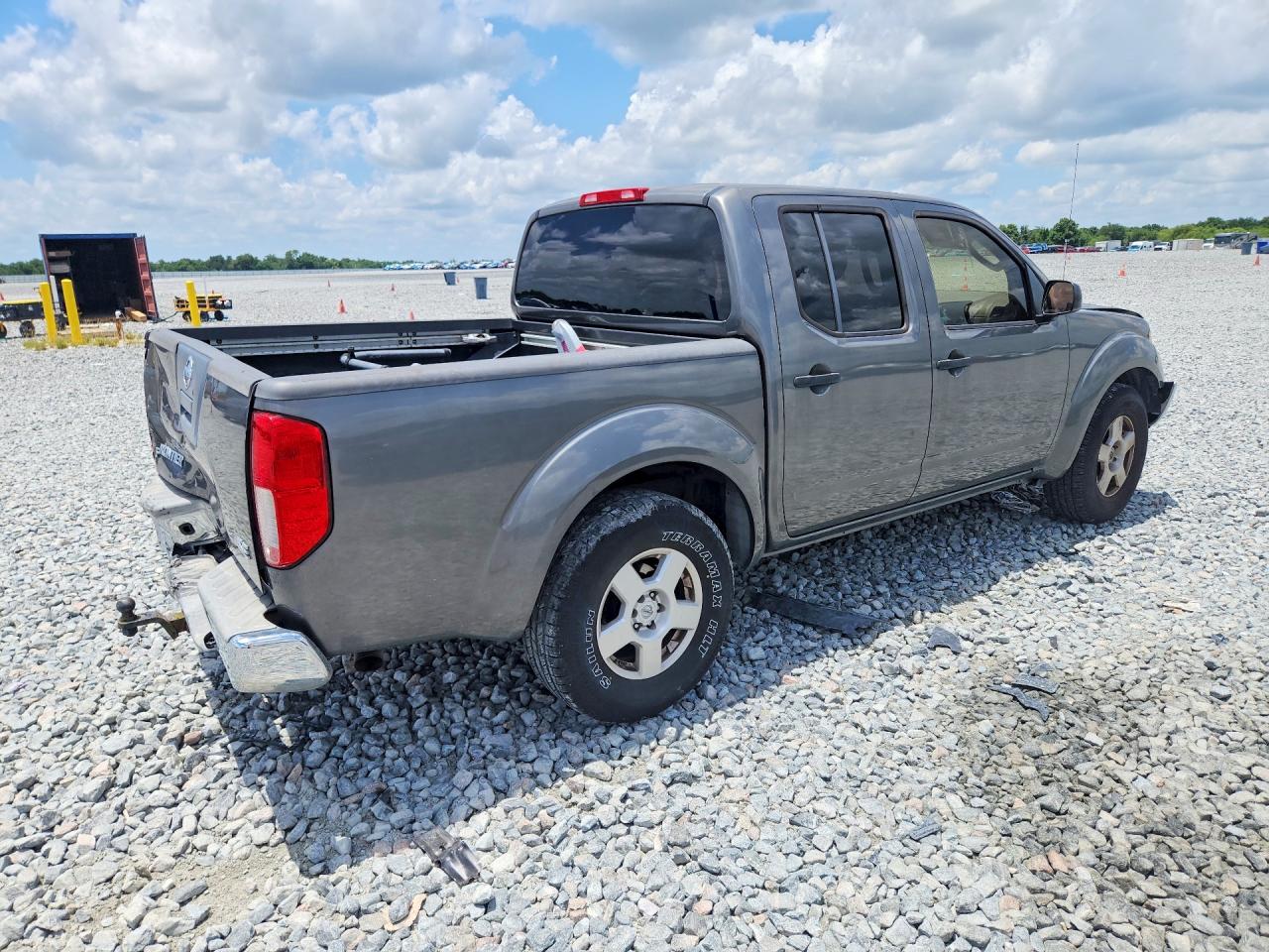 2008 Nissan Frontier Se V6 Gray vin: 1N6AD07U78C443979