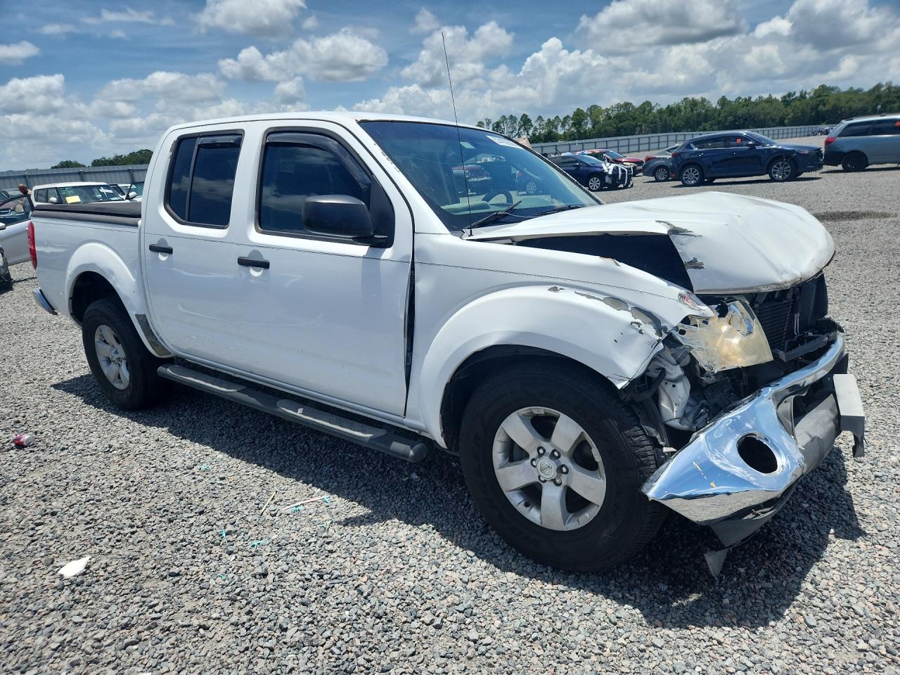 2009 Nissan Frontier Se V6 Белый vin: 1N6AD07U79C414970