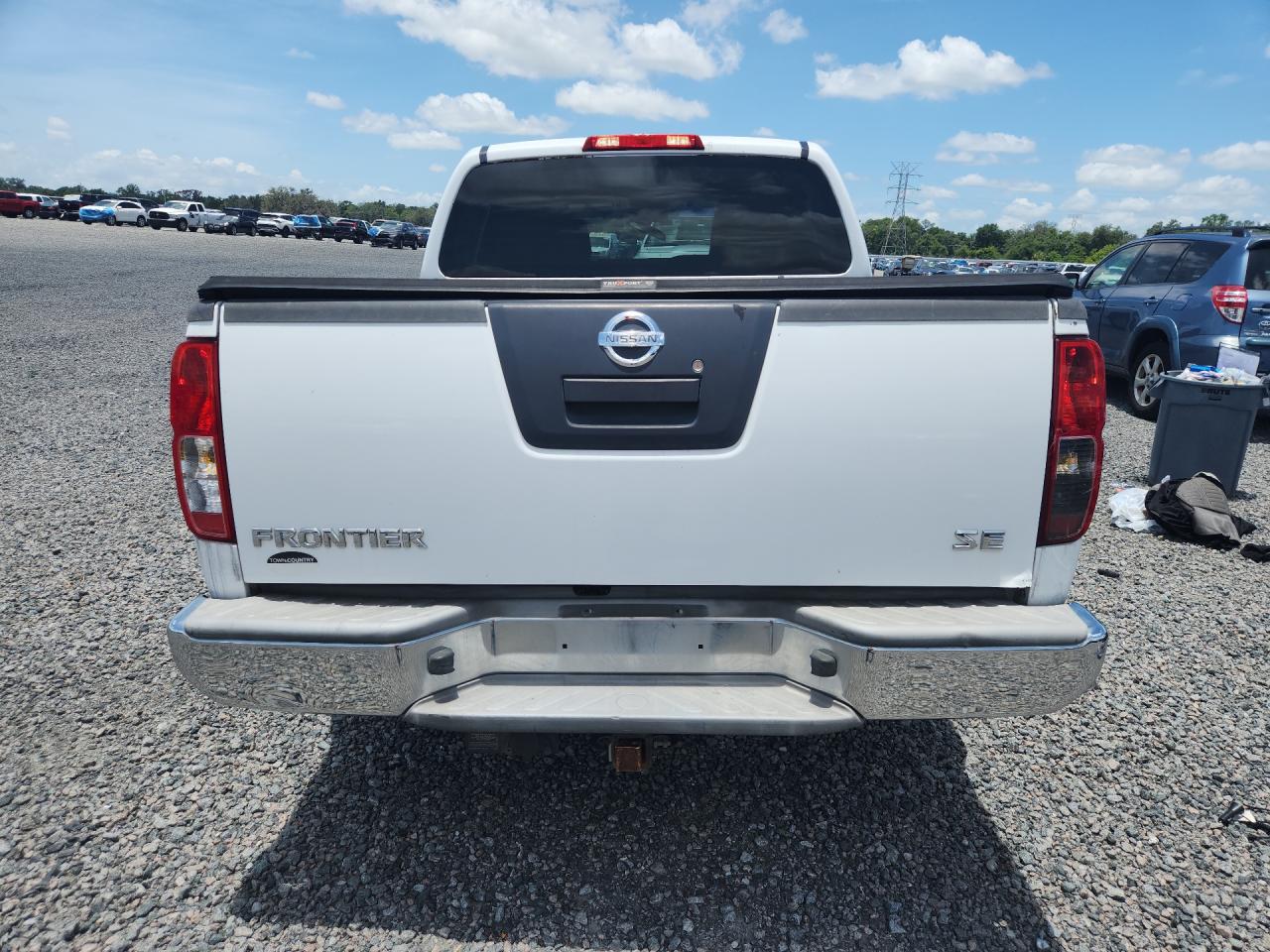 2009 Nissan Frontier Se V6 Белый vin: 1N6AD07U79C414970