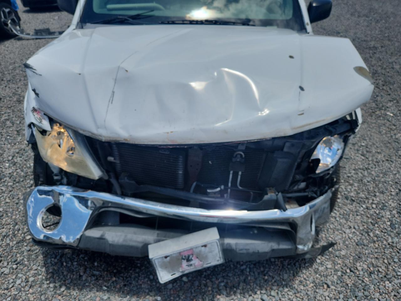 2009 Nissan Frontier Se V6 Белый vin: 1N6AD07U79C414970