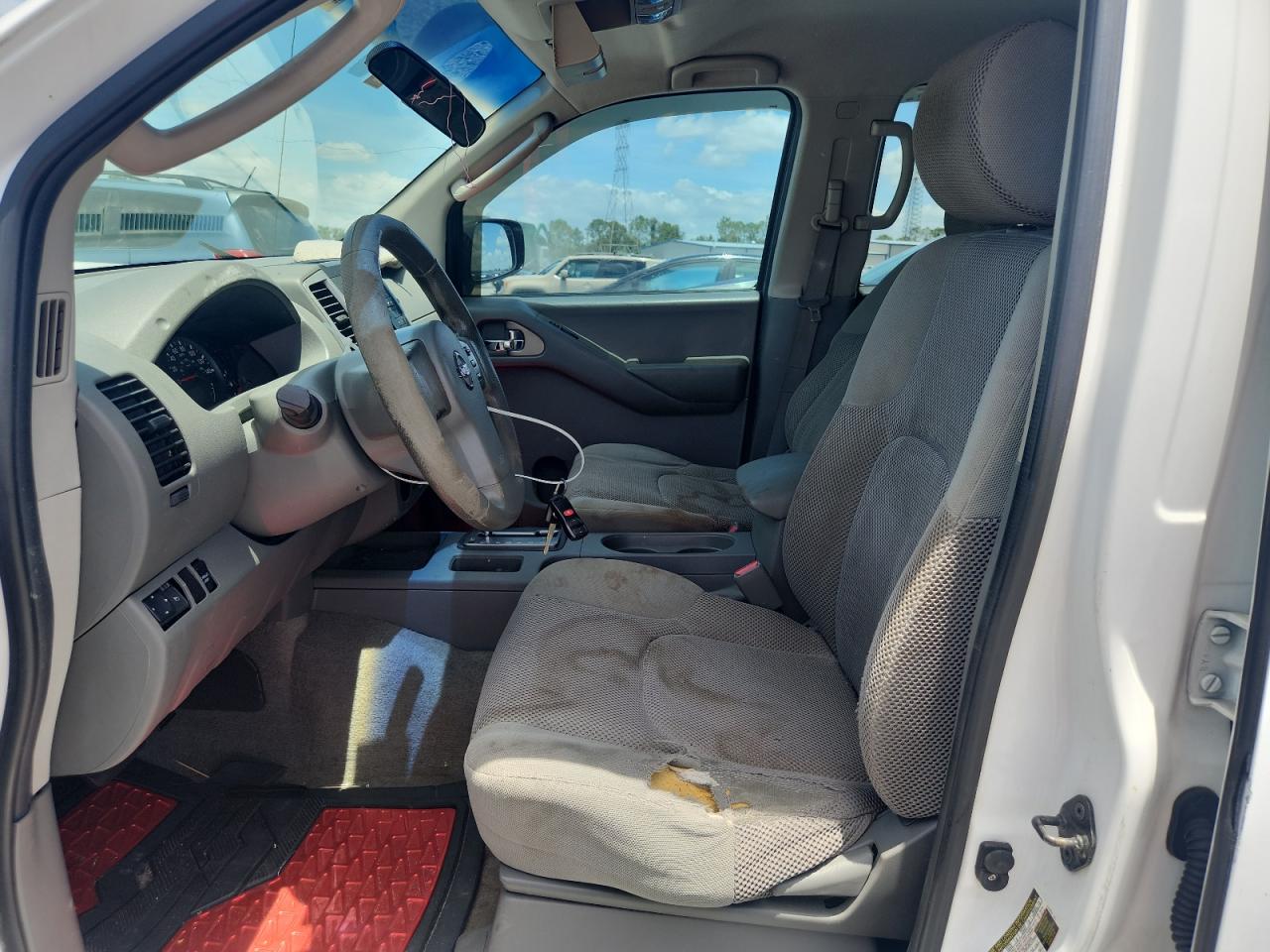 2009 Nissan Frontier Se V6 Белый vin: 1N6AD07U79C414970