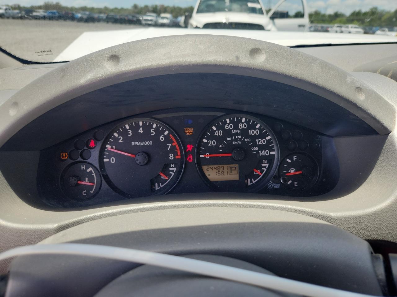 2009 Nissan Frontier Se V6 Белый vin: 1N6AD07U79C414970