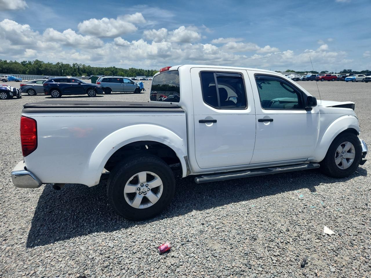 2009 Nissan Frontier Se V6 Белый vin: 1N6AD07U79C414970