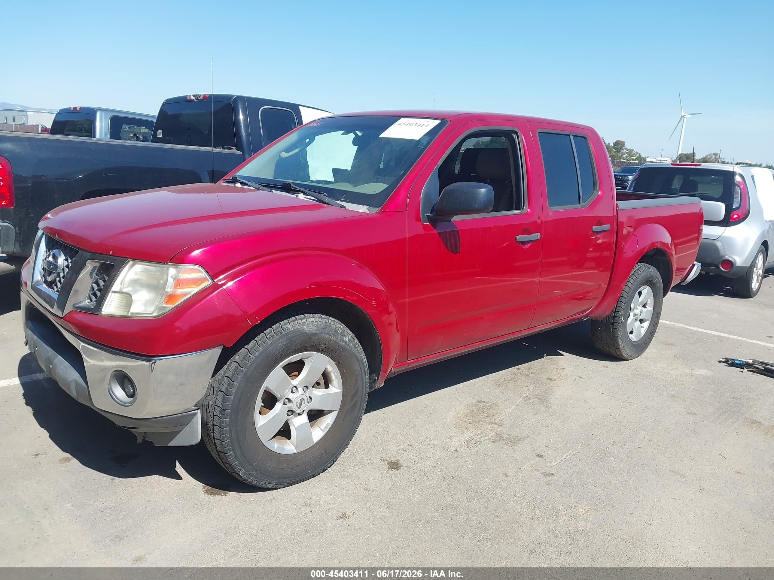 2009 Nissan Frontier Se Red vin: 1N6AD07U79C415892
