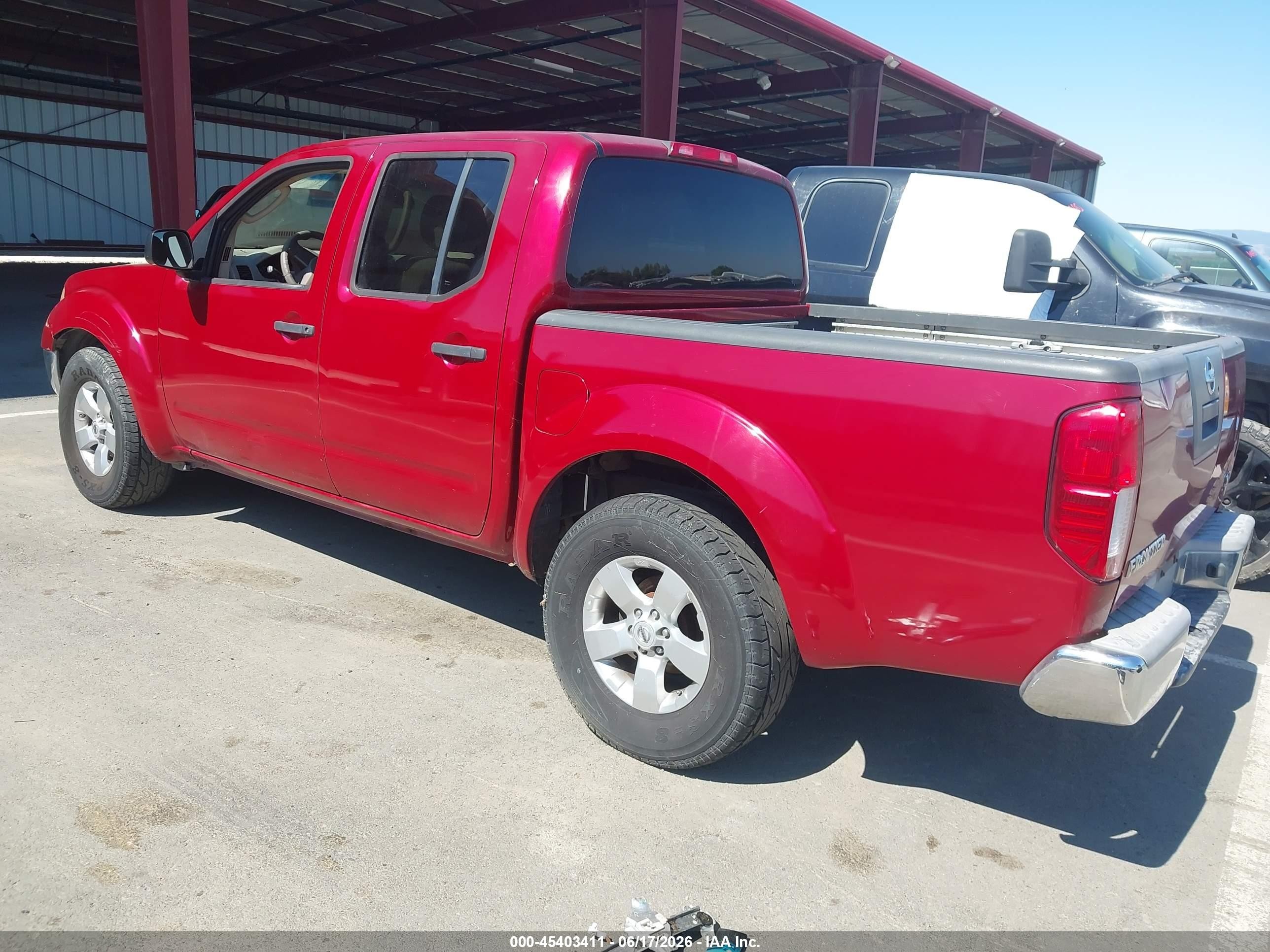 2009 Nissan Frontier Se Red vin: 1N6AD07U79C415892