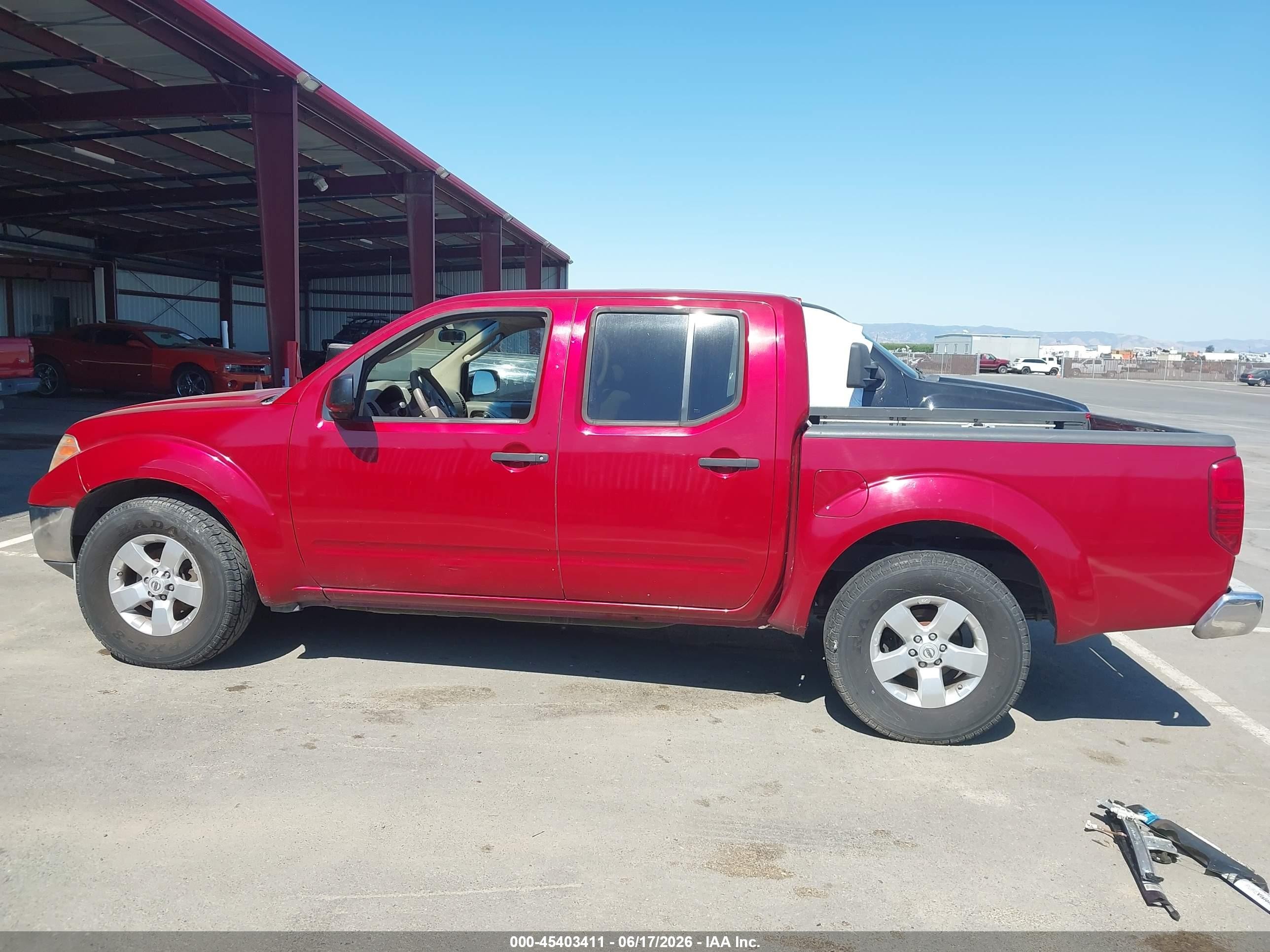 2009 Nissan Frontier Se Red vin: 1N6AD07U79C415892