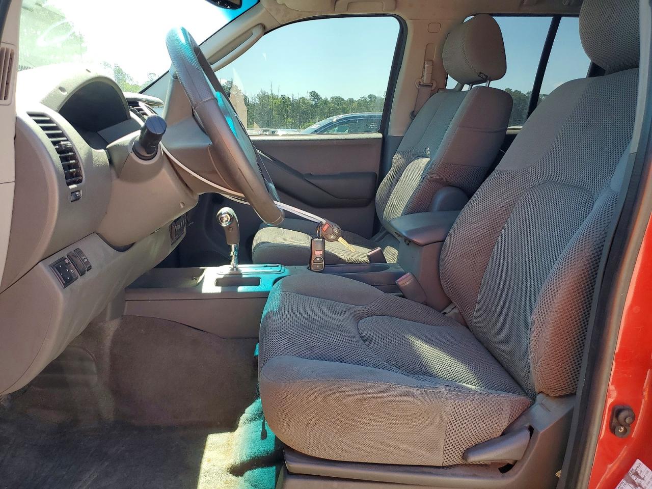 2005 Nissan Frontier Se Red vin: 1N6AD07U85C426684
