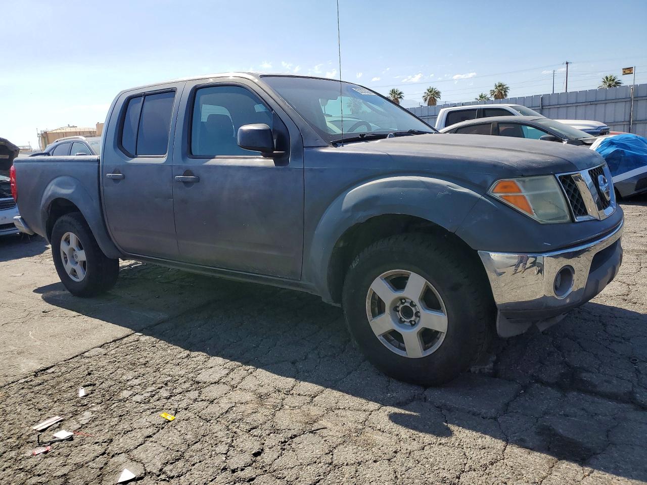 2006 Nissan Frontier Se Gray vin: 1N6AD07U86C411751