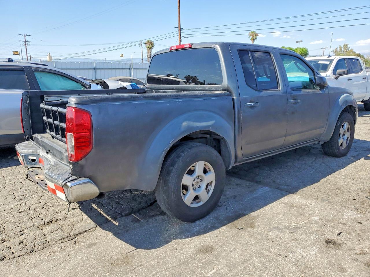 2006 Nissan Frontier Se Gray vin: 1N6AD07U86C411751