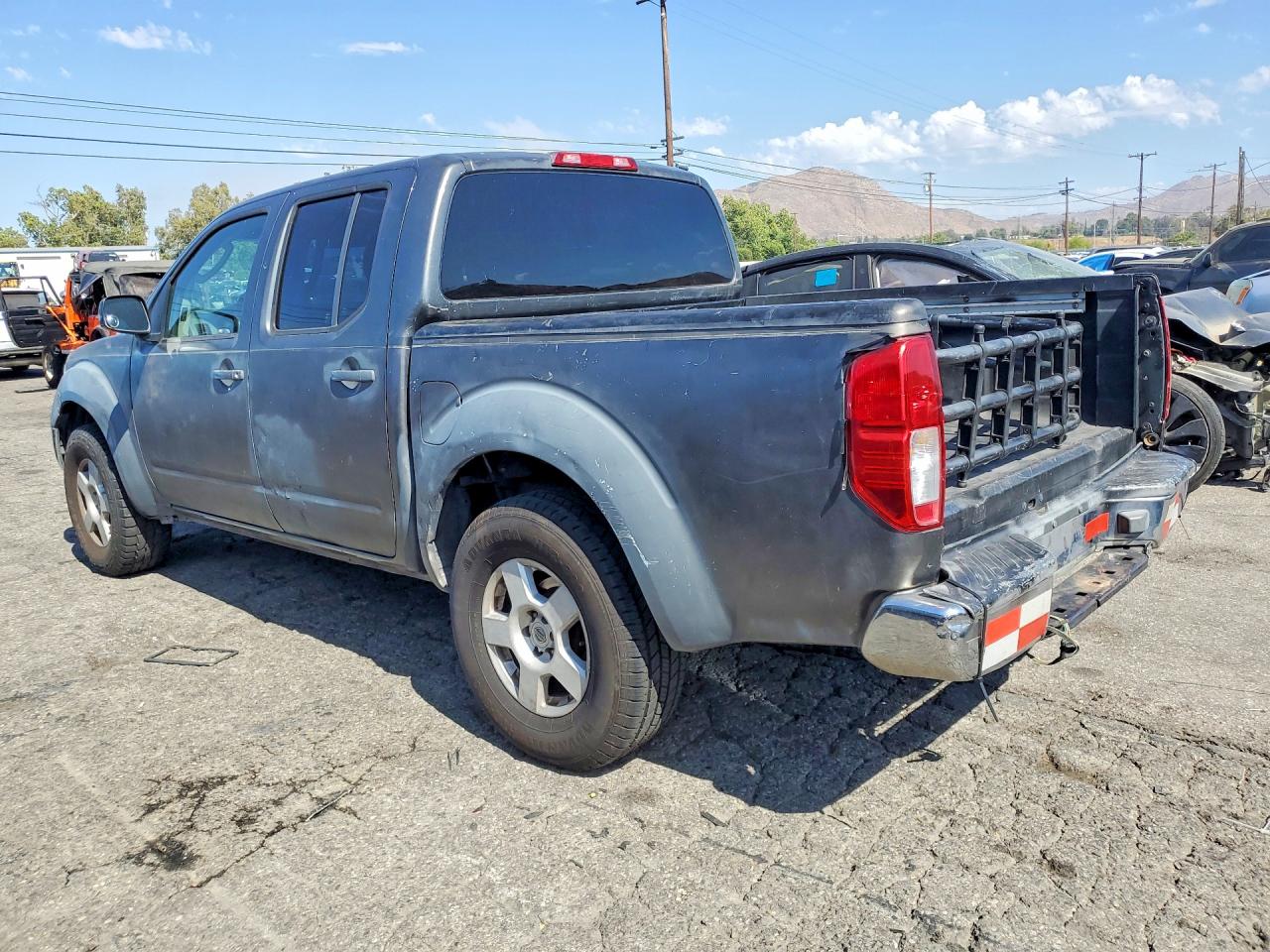 2006 Nissan Frontier Se Gray vin: 1N6AD07U86C411751