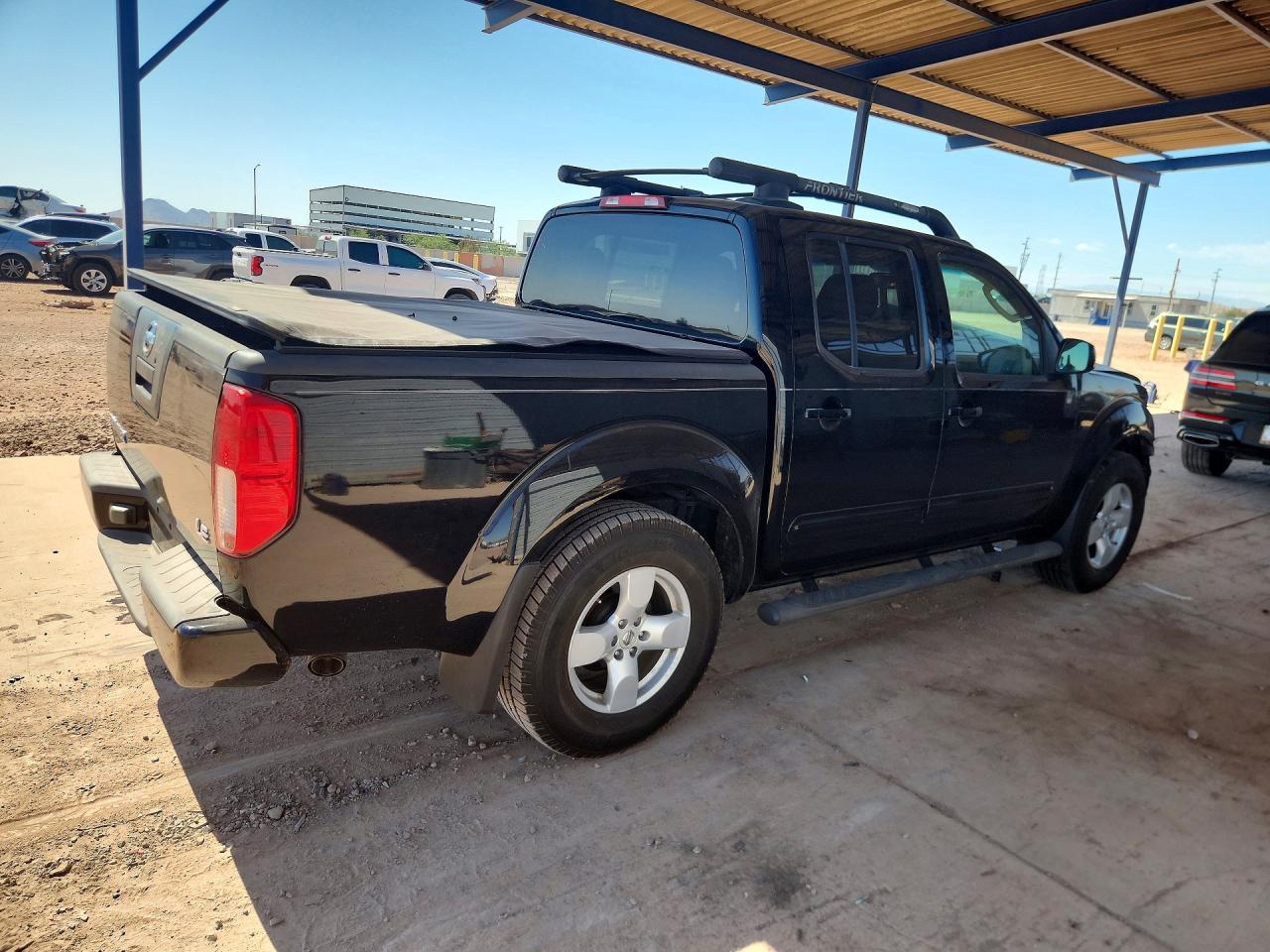 2006 Nissan Frontier Se Black vin: 1N6AD07U86C437413