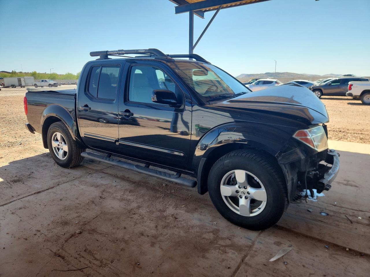2006 Nissan Frontier Se Black vin: 1N6AD07U86C437413