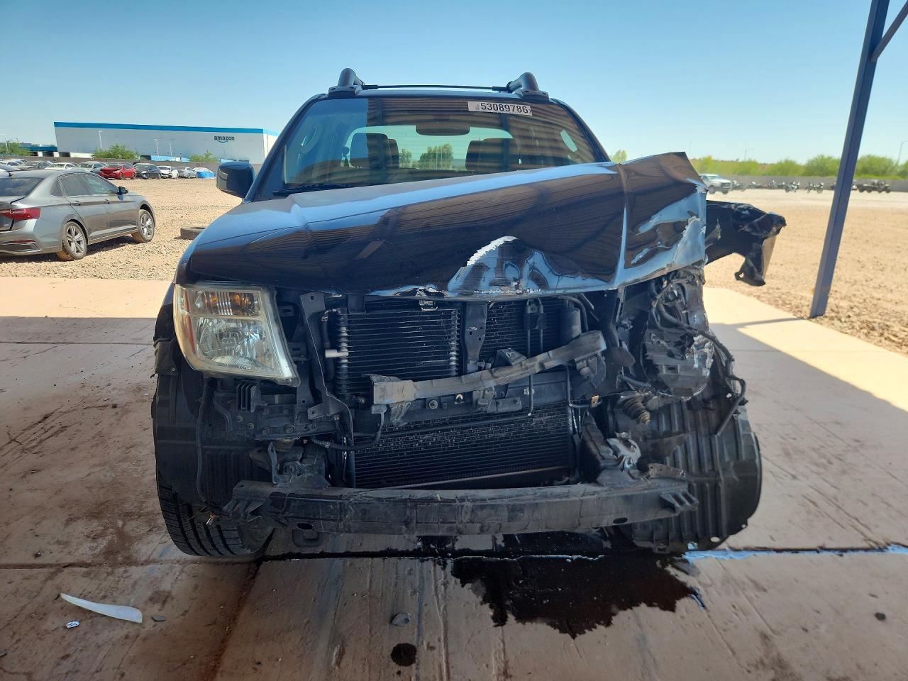 2006 Nissan Frontier Se Black vin: 1N6AD07U86C437413