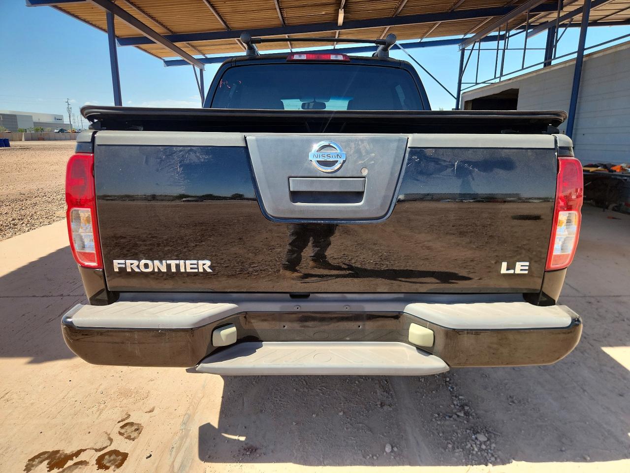 2006 Nissan Frontier Se Black vin: 1N6AD07U86C437413
