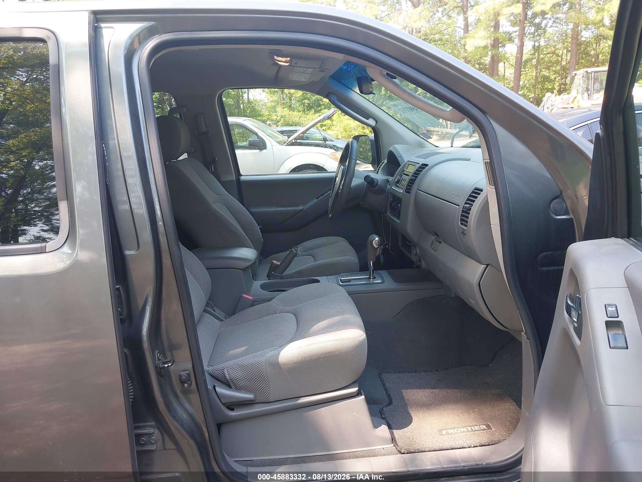2006 Nissan Frontier Se Gray vin: 1N6AD07U86C445740