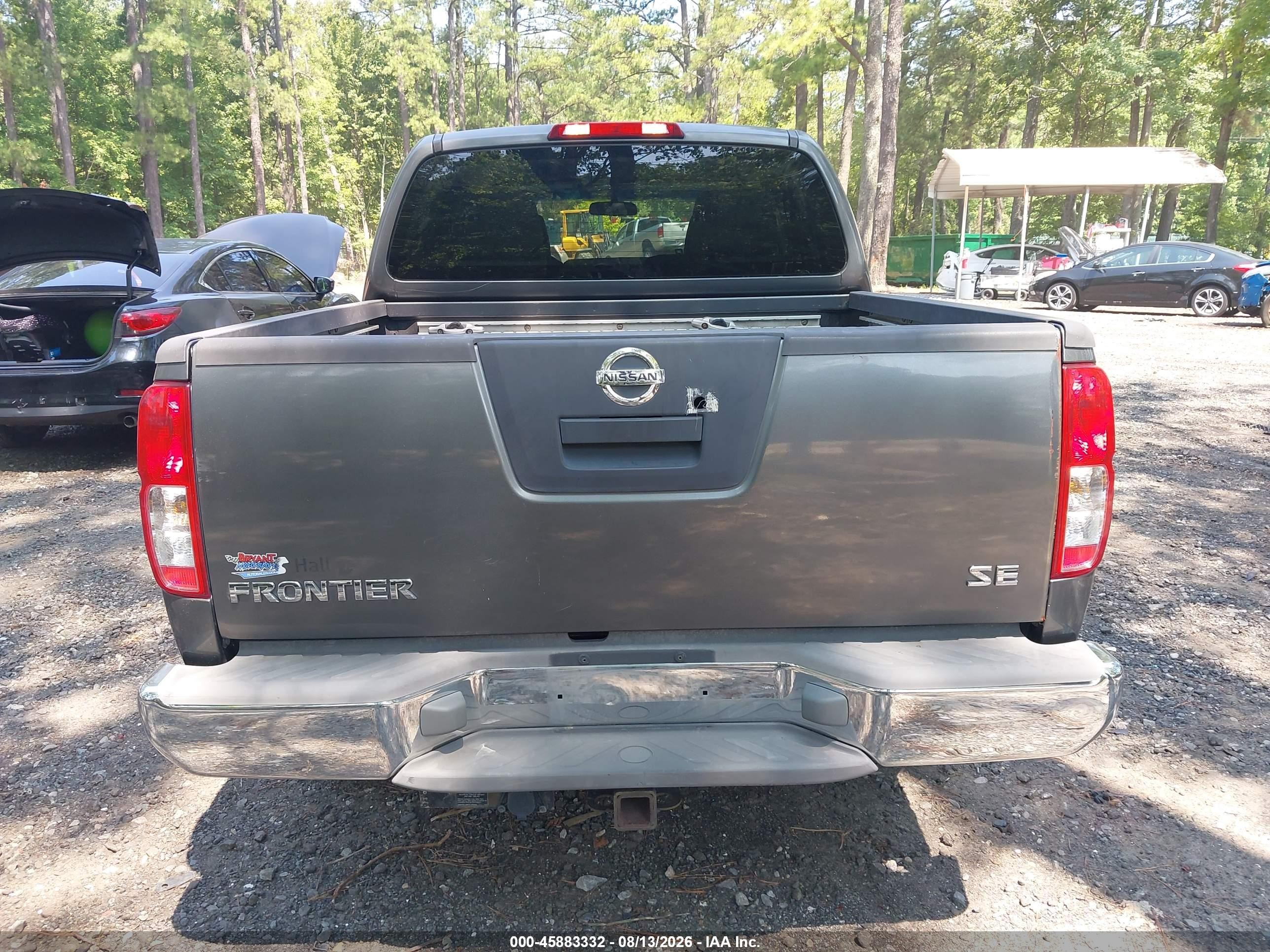 2006 Nissan Frontier Se Gray vin: 1N6AD07U86C445740