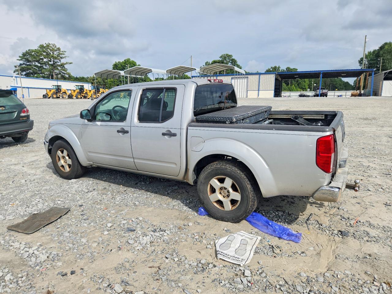 2006 Nissan Frontier Se Silver vin: 1N6AD07U86C446743