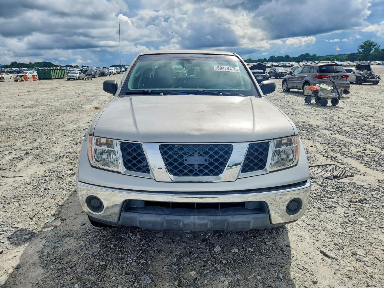 2006 Nissan Frontier Se Silver vin: 1N6AD07U86C446743