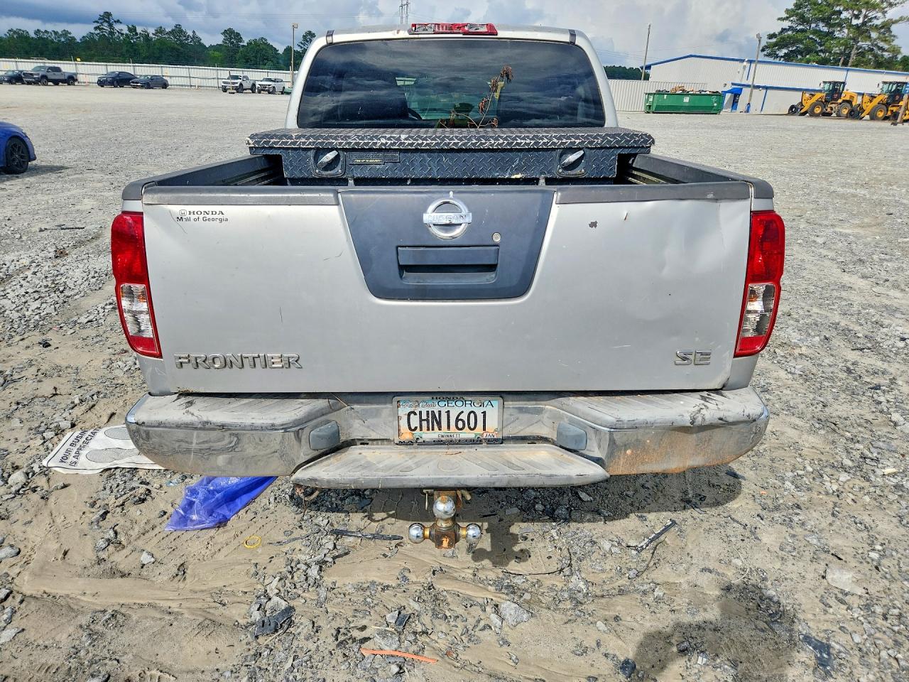 2006 Nissan Frontier Se Silver vin: 1N6AD07U86C446743
