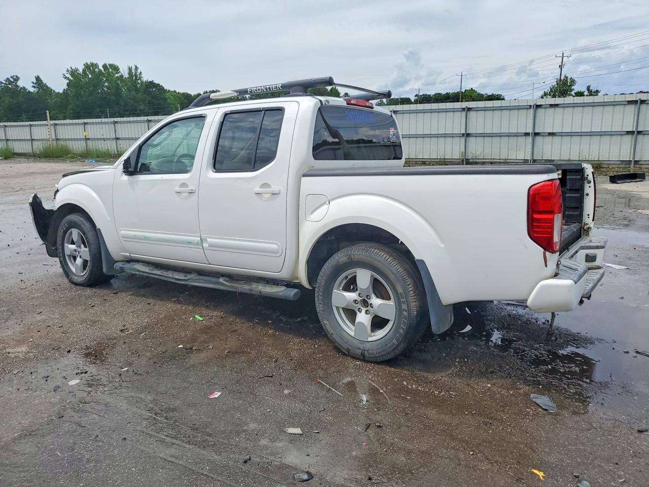 2006 Nissan Frontier Se White vin: 1N6AD07U86C461078