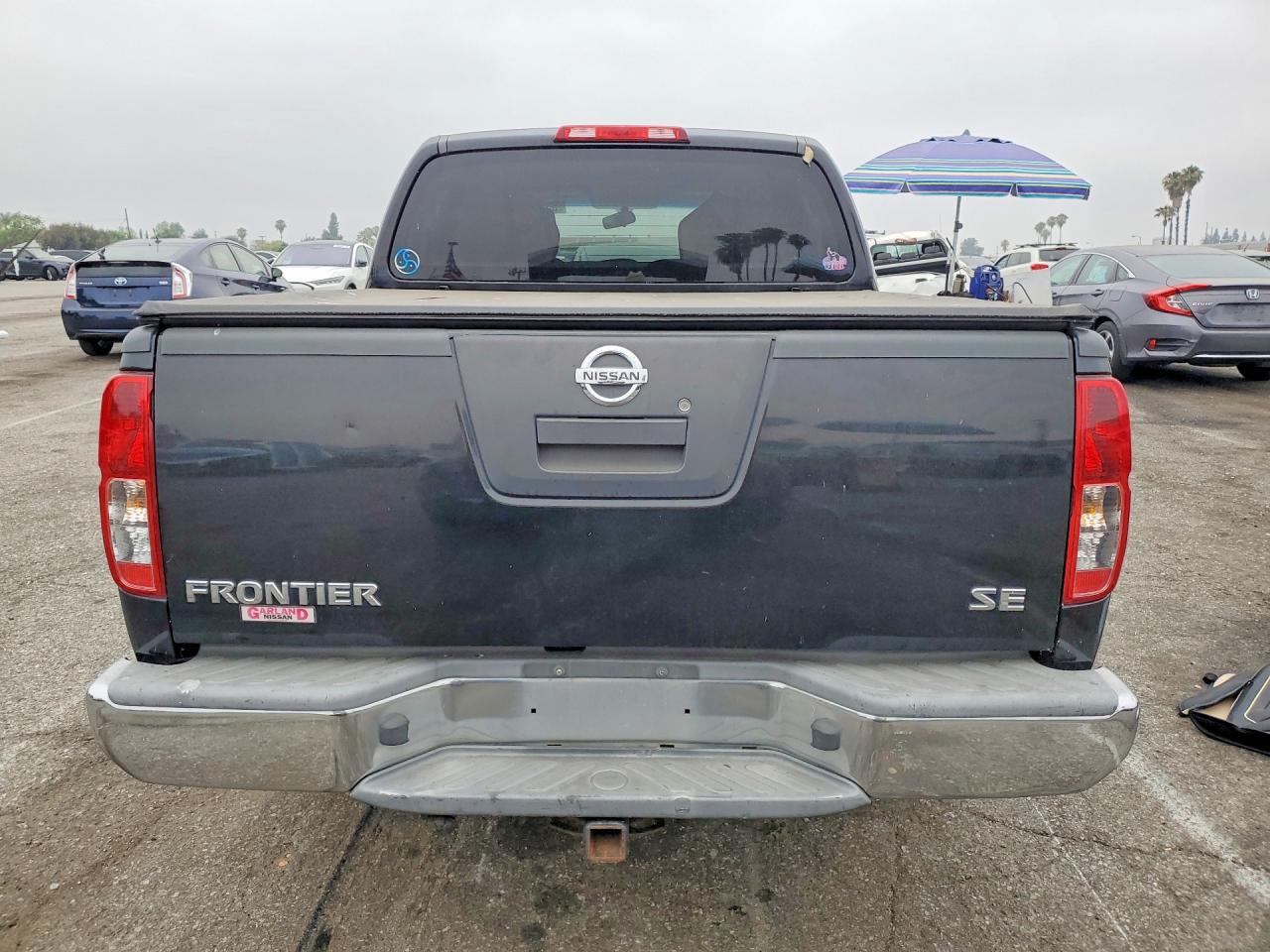 2008 Nissan Frontier Se V6 Черный vin: 1N6AD07U88C444641