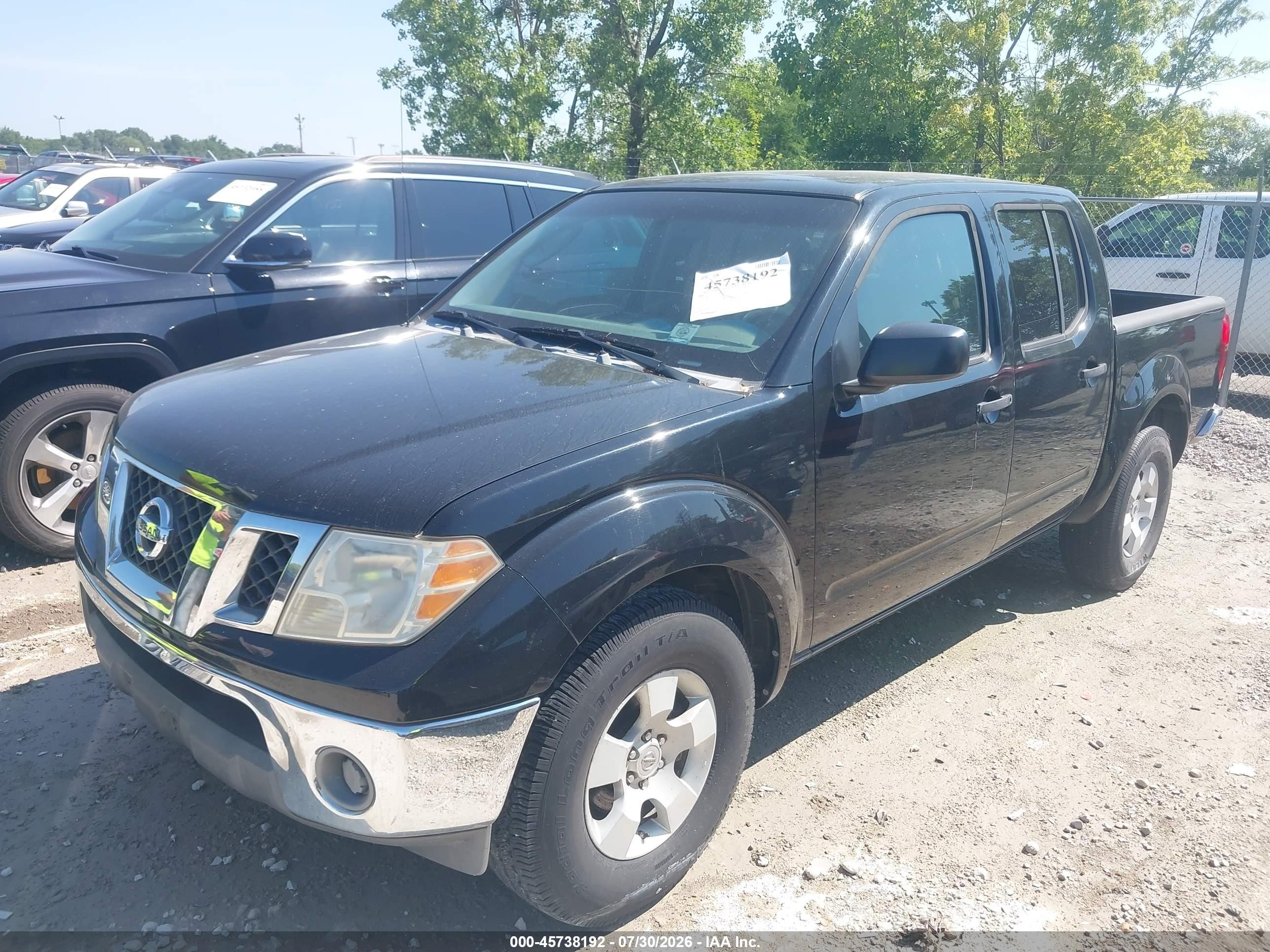 2009 Nissan Frontier Se Black vin: 1N6AD07U89C414699