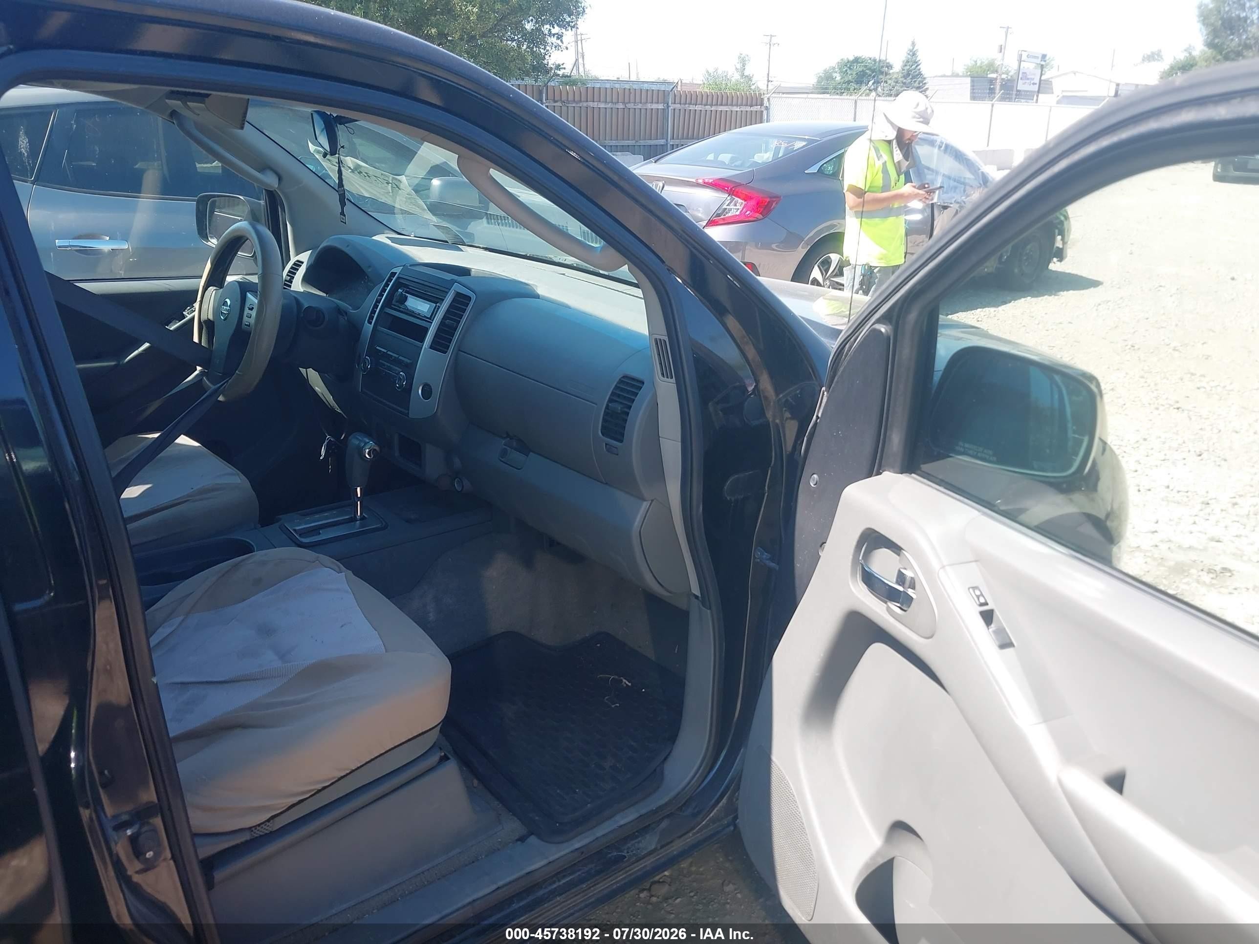 2009 Nissan Frontier Se Black vin: 1N6AD07U89C414699