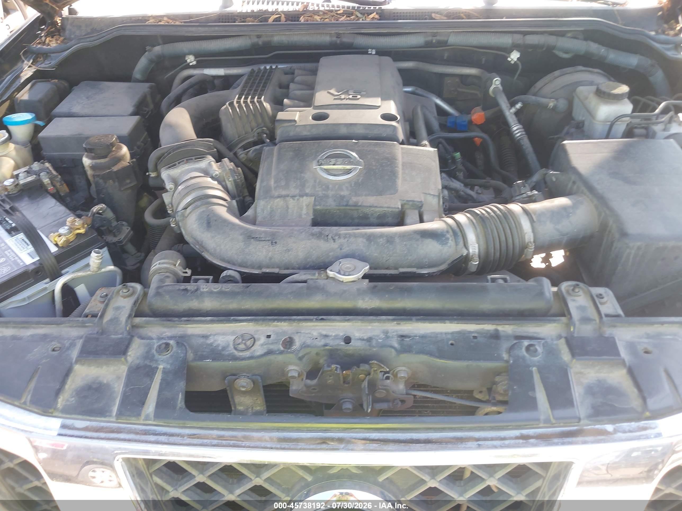 2009 Nissan Frontier Se Black vin: 1N6AD07U89C414699